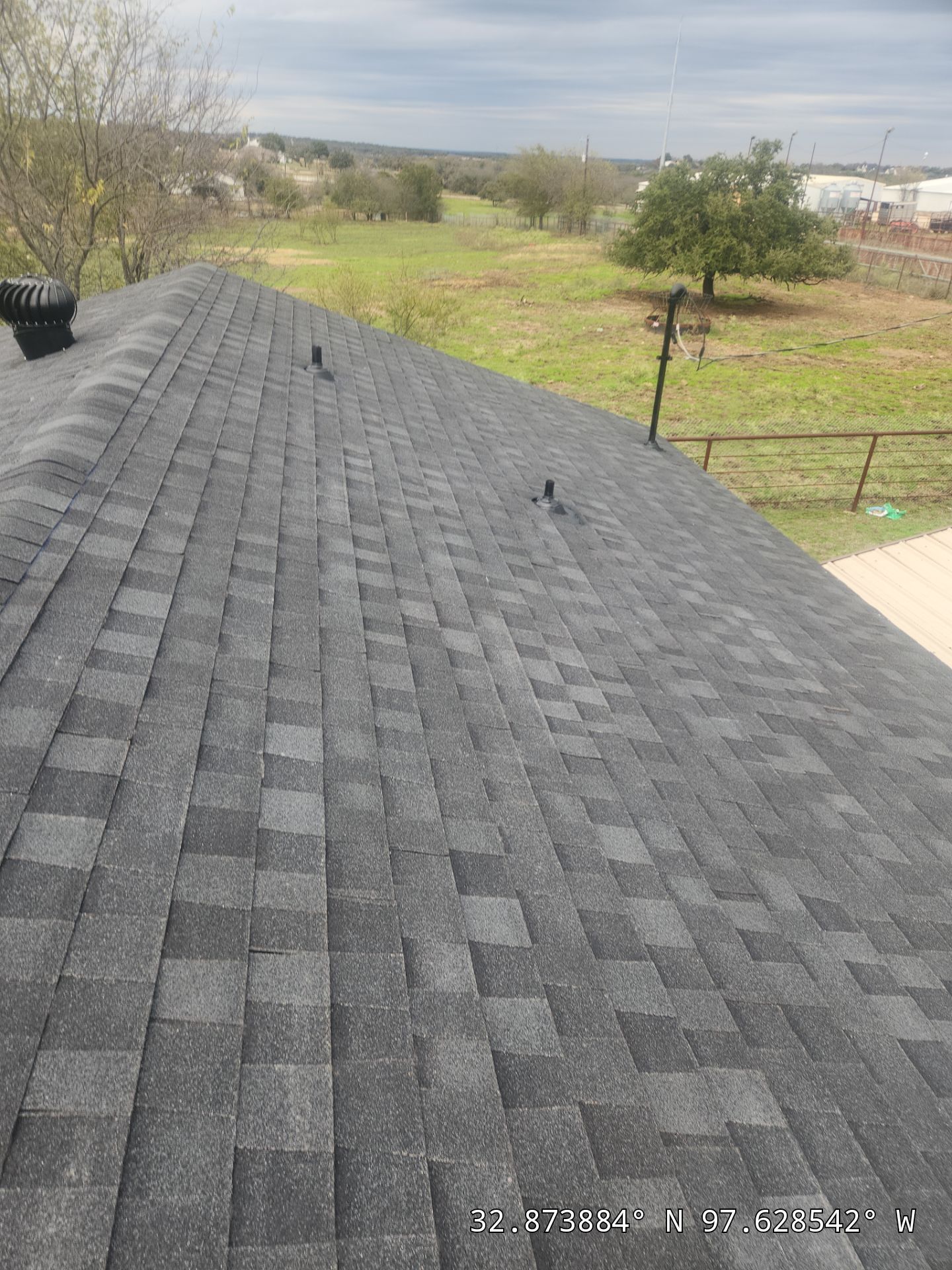 Project in Weatherford by Lonestar Roofing and Restoration LLC.