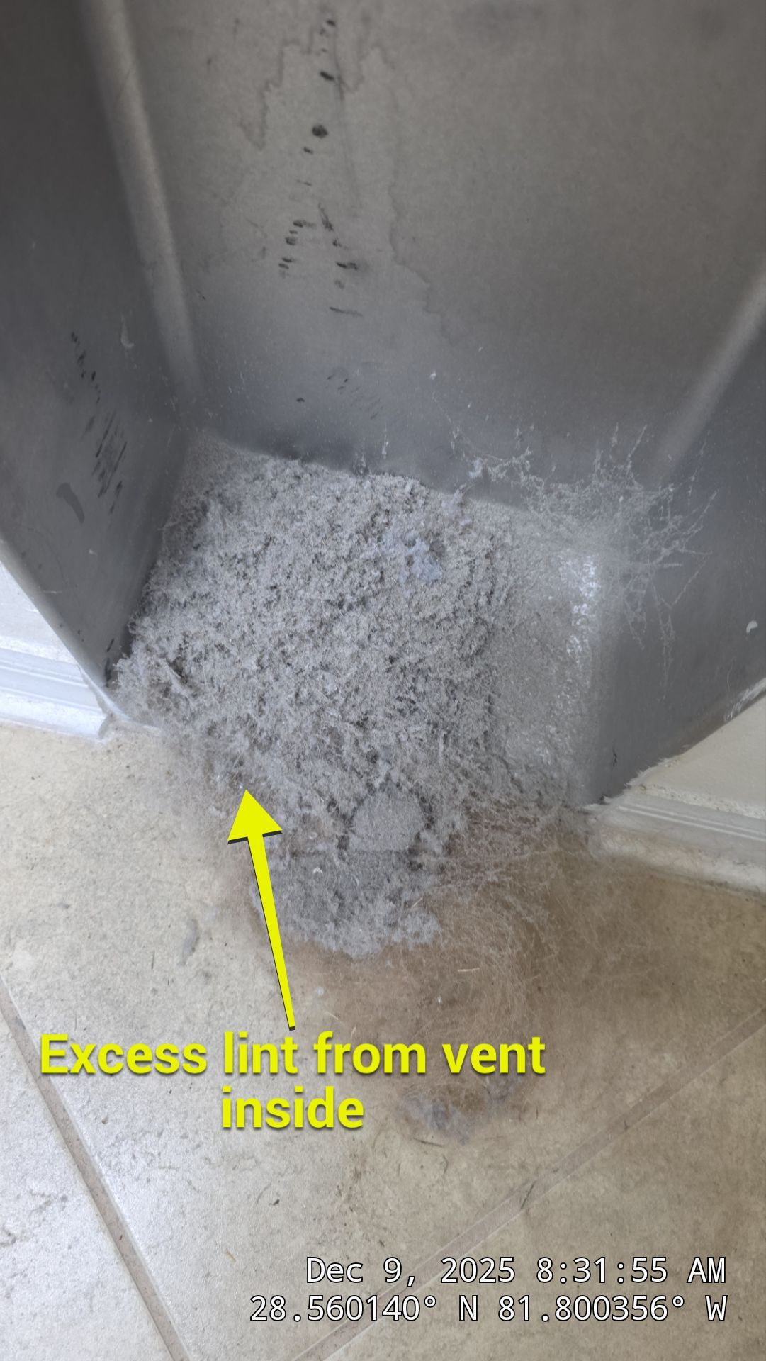 Dryer Vent Cleaning in Groveland by Hygienic Air, Inc
