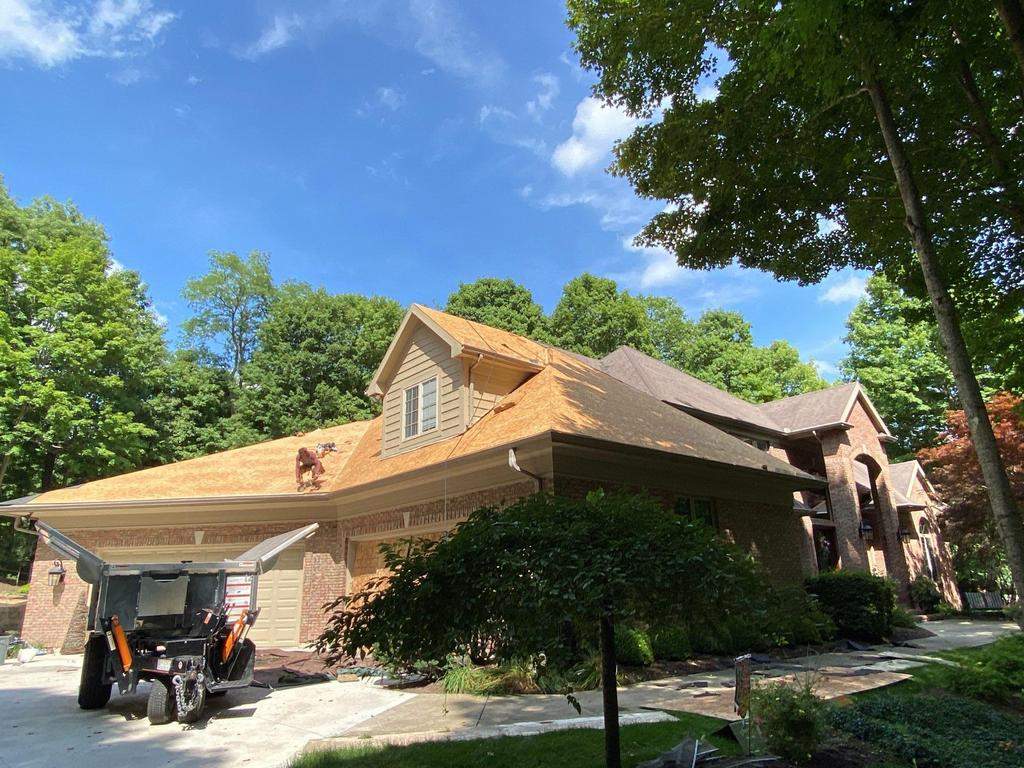 Residential Roofing Installation using GAF Timberline HDZ Barkwood by Nitro Roofing and Construction