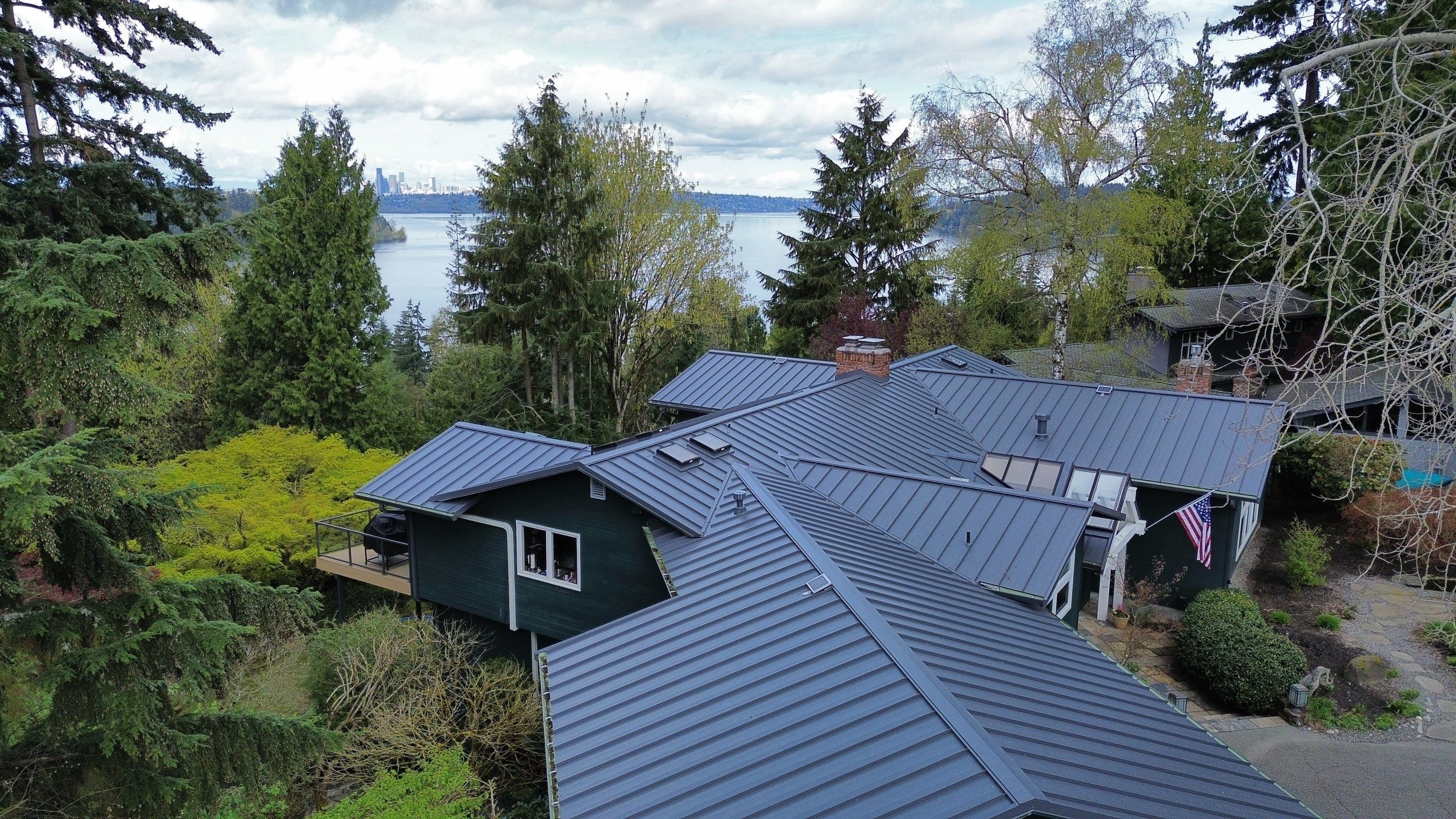 Mercer Island, Metal Roof Replacement, NRM 1000 by Proline Roofing & Restoration LLC