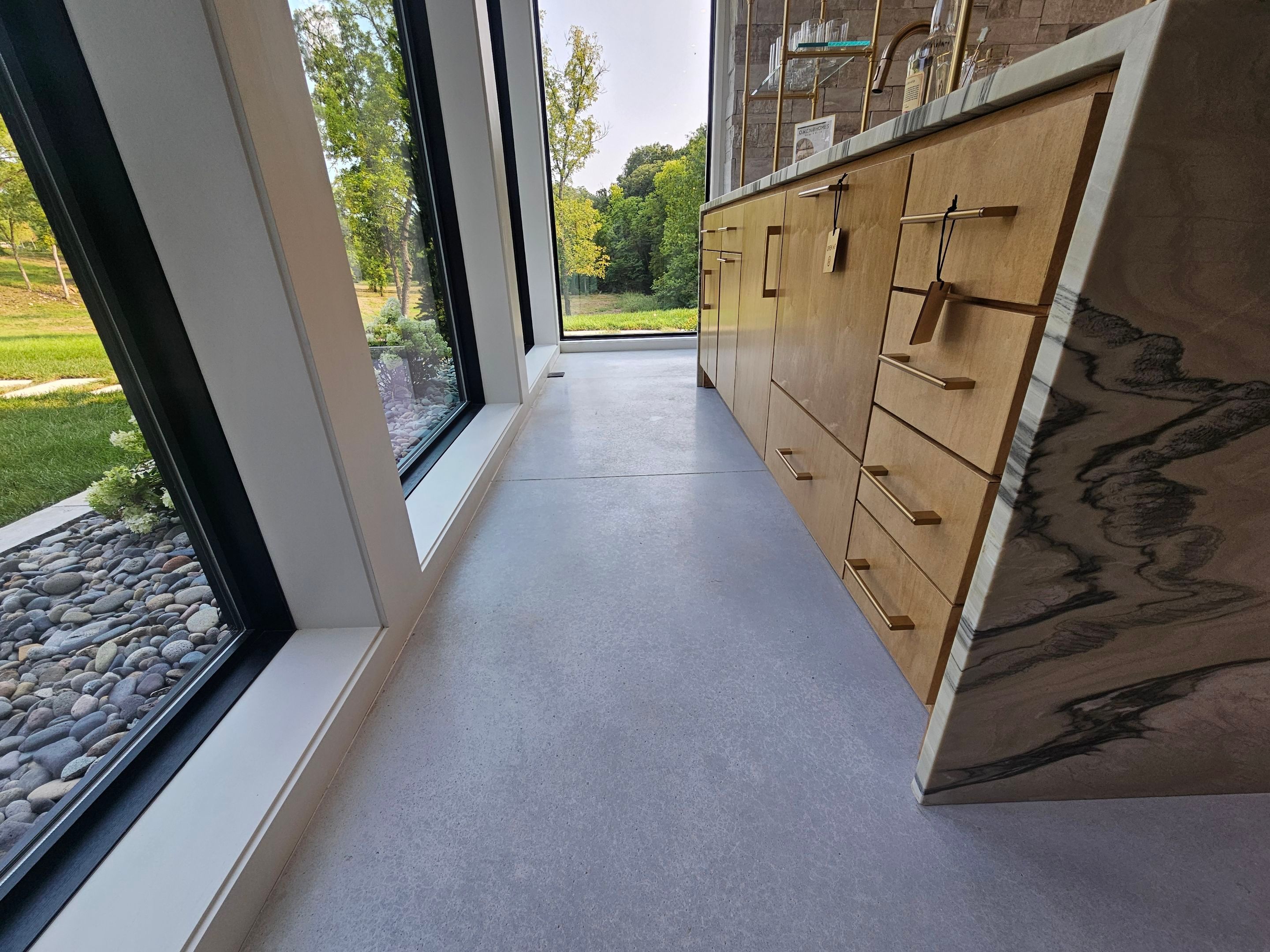 KC Artisan Homes Tour No. 3--Parkville Missouri by Big Red Decorative Concrete, LLC