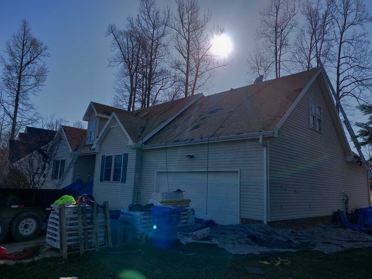 Residential Roofing Installation using Roof Replace by American Roofing NC