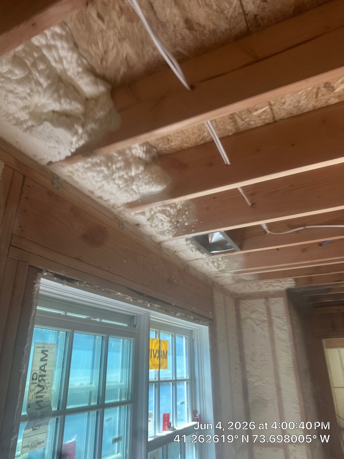 Attic, Walls and Rim Joist Insulated with Spray Foam by NYS Foam & Energy
