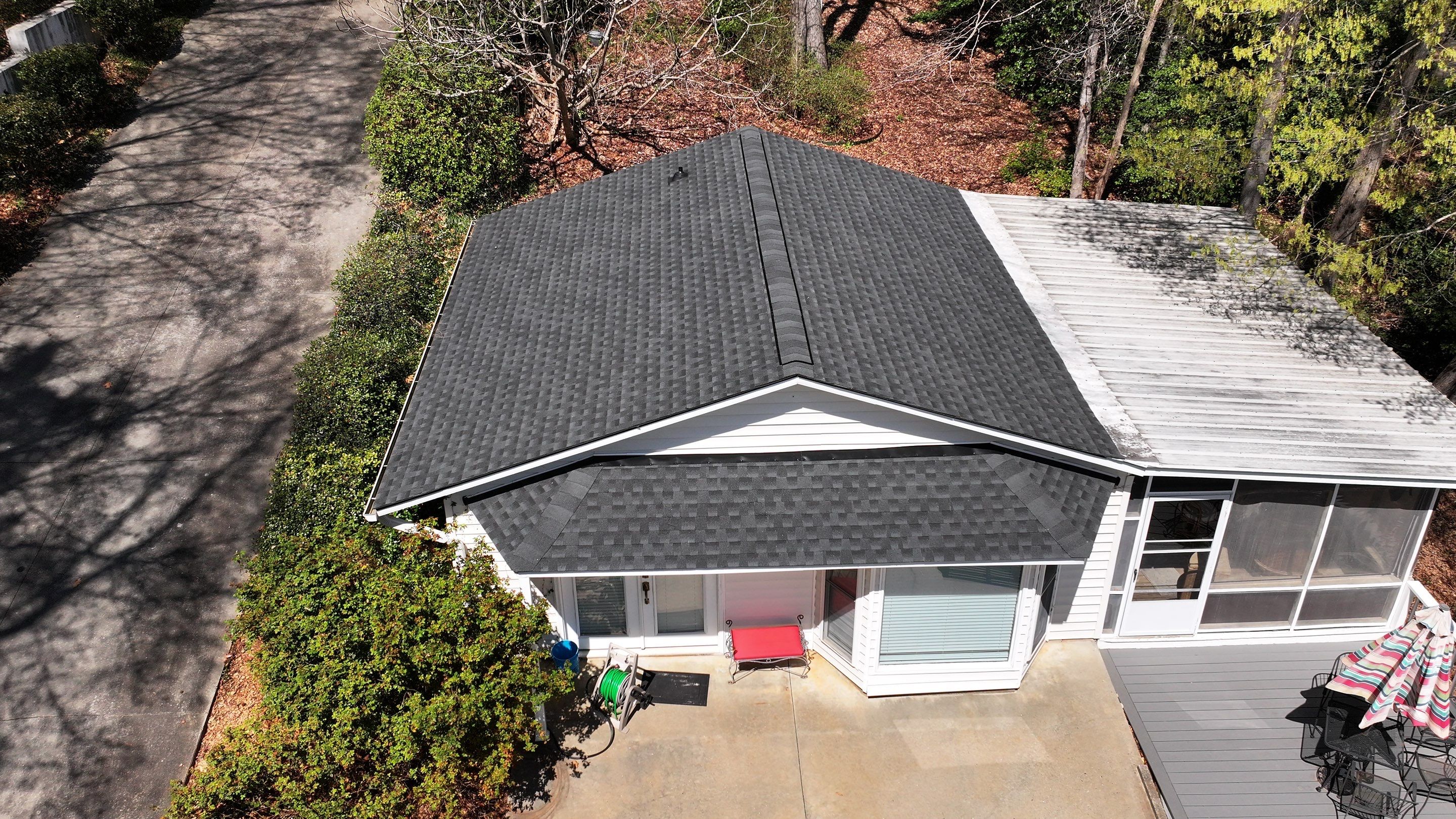Roof replacement - GAF Timberline HDZ Charcoal  by Pro Performance Roofing