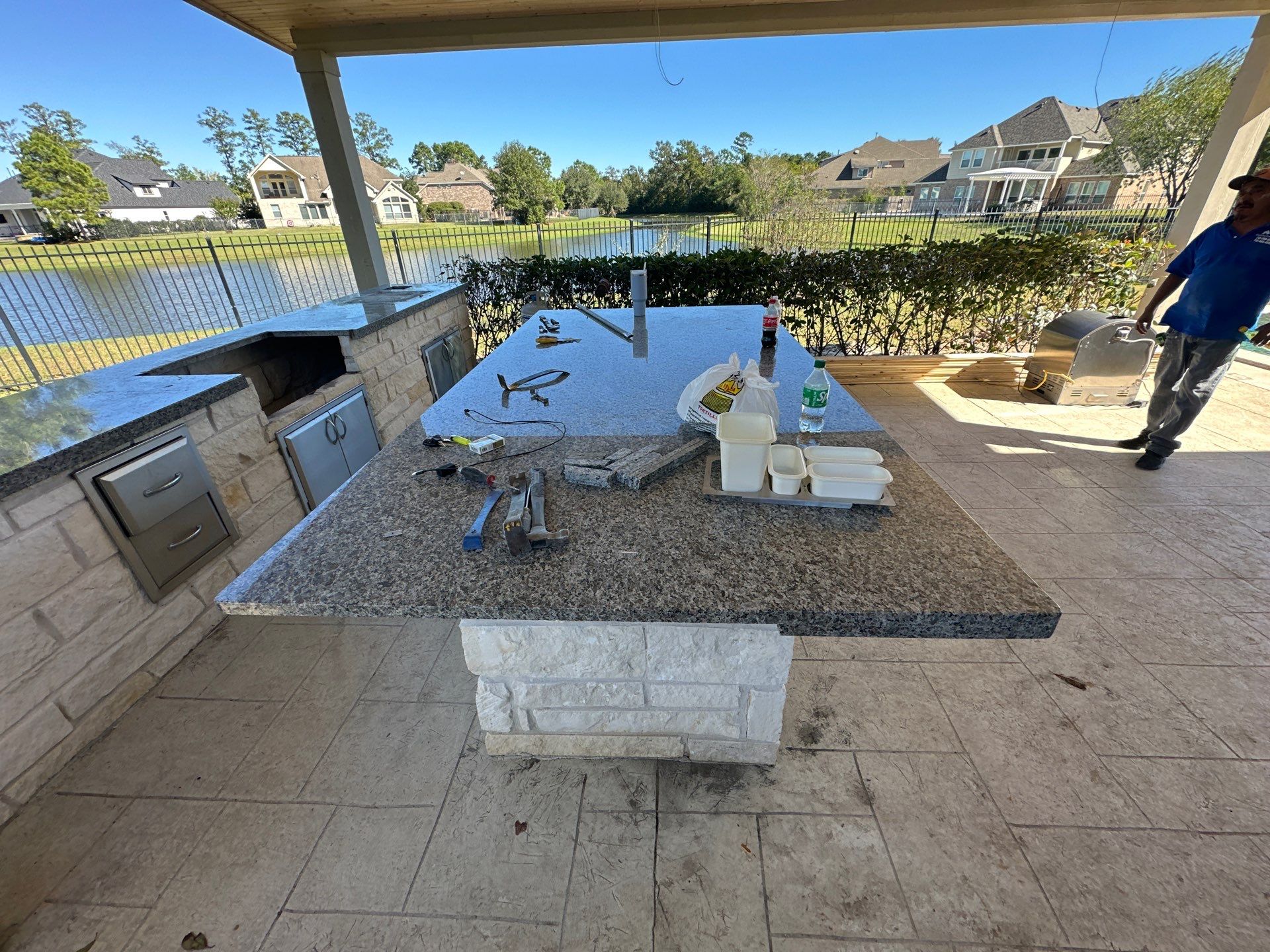 Covered Patio using Sophalx Crew by SophAlx LLC