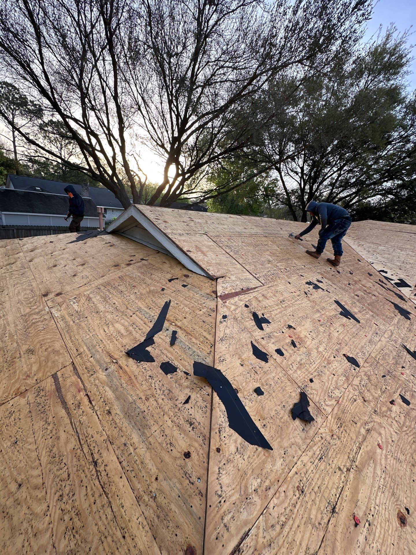 Project in Houston by Motion Roofing
