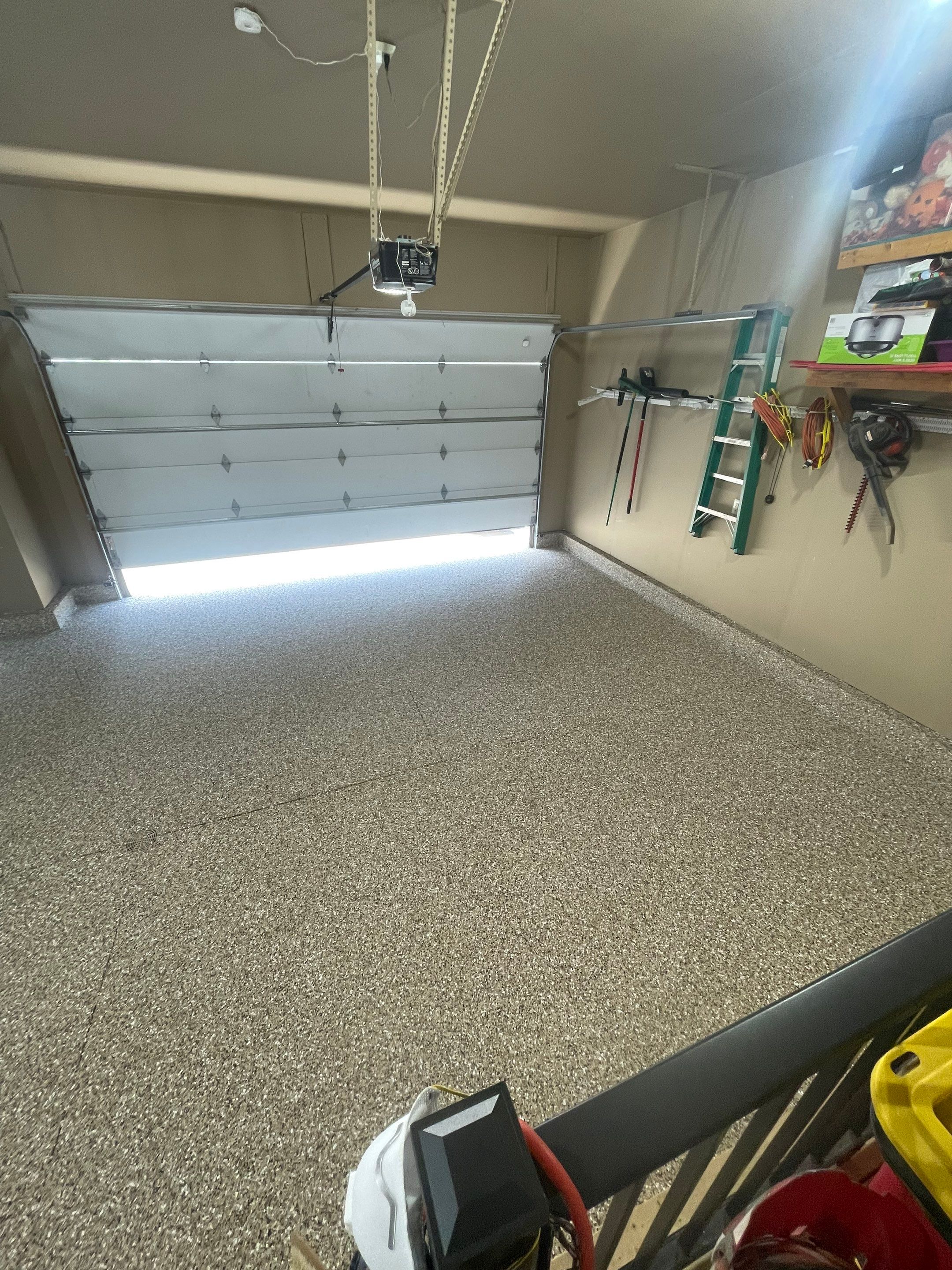 Garage Floor Coating in Tea, South Dakota by Select Painting, Coatings & Garage Cabinets
