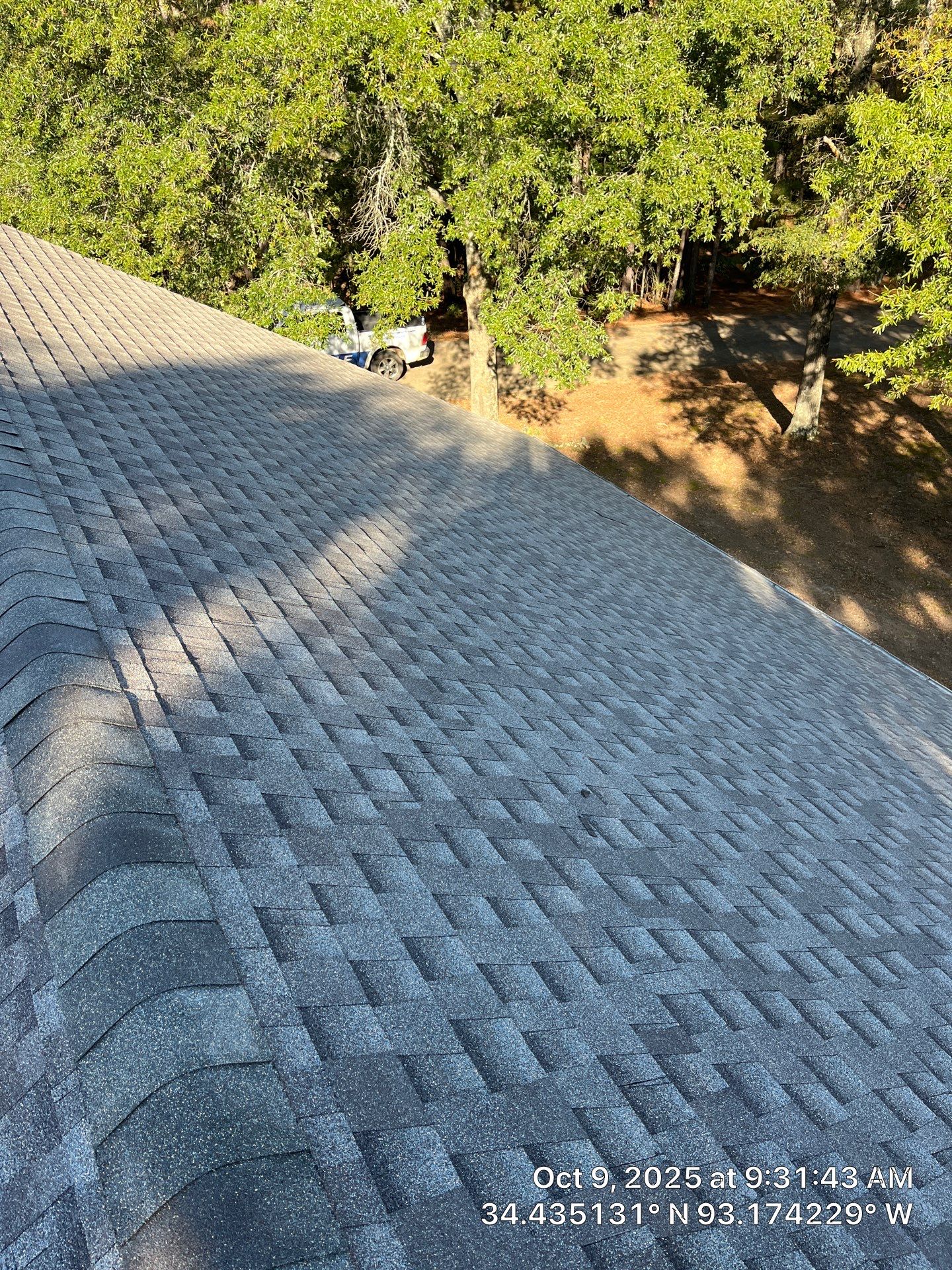 Full Residential Roof Replacement with GAF Timberline HDZ Shingles in Hot Springs by Temple Roofing and Exteriors