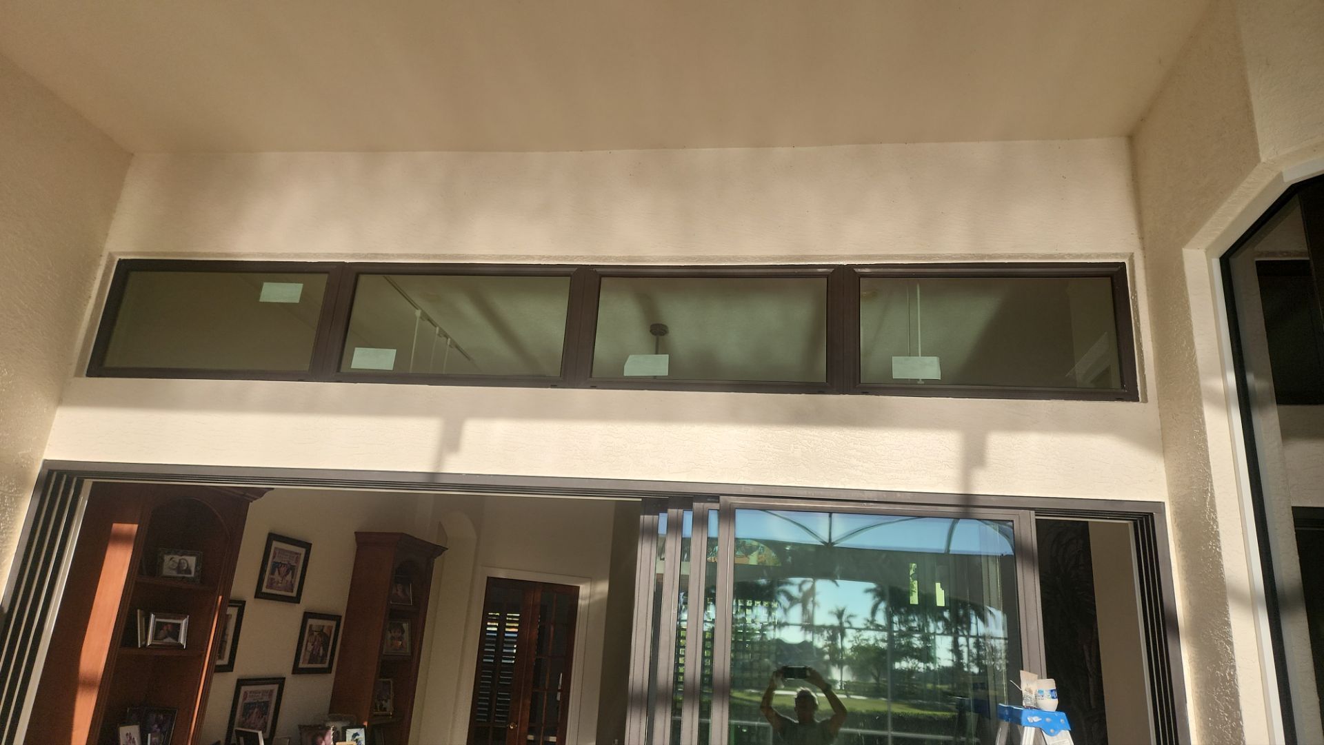 Window Installation using PGT Vinyl White-Bronze by Windows For Life 