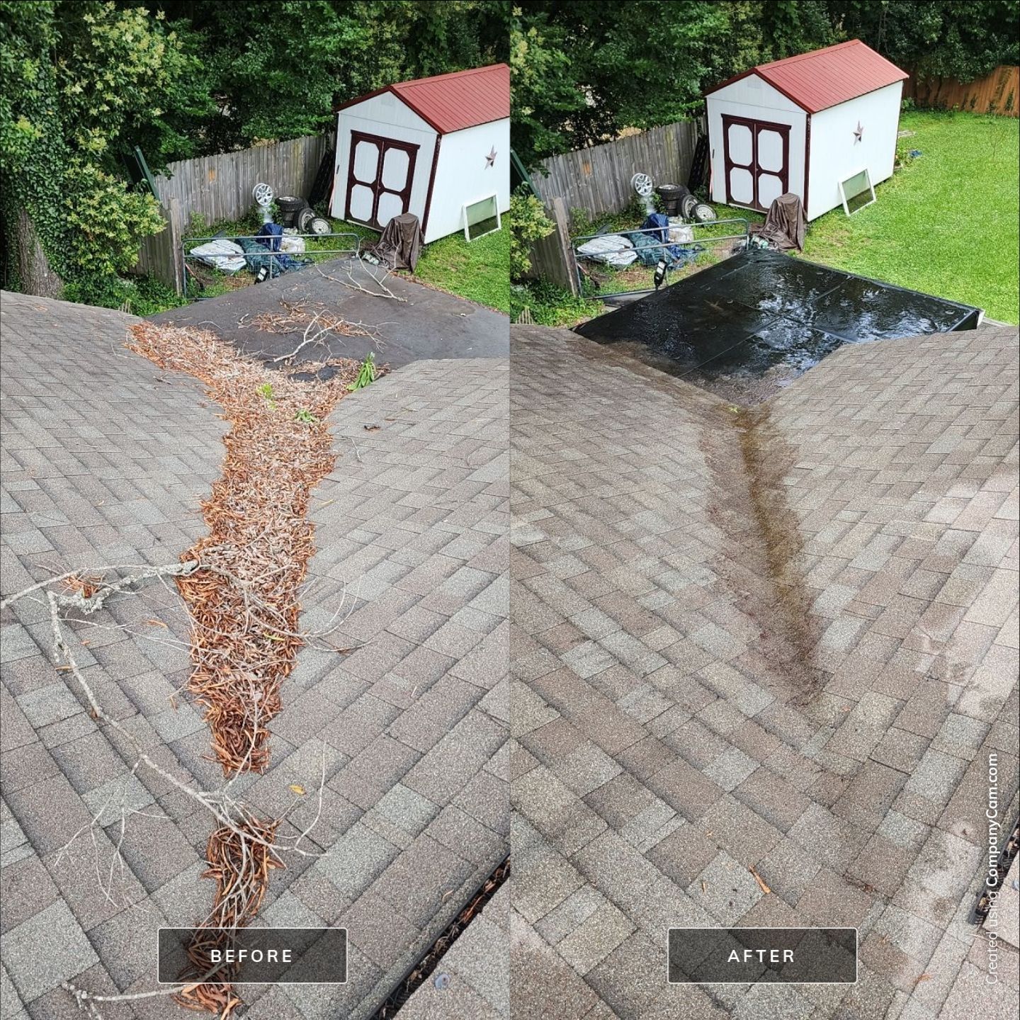 House Wash using cleaner by G&H Home Tech Pros LLC