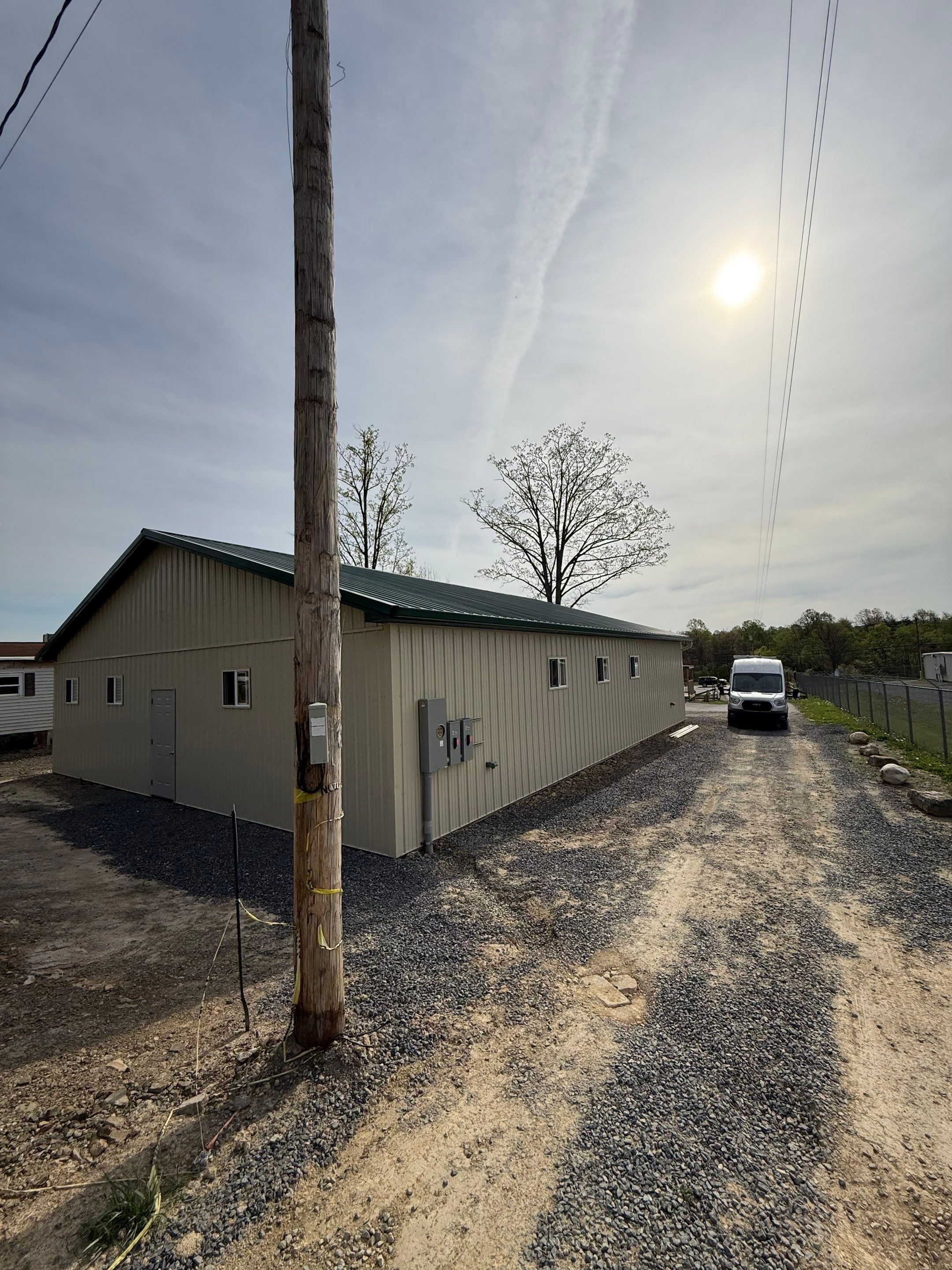 Project in Berkeley Springs by HomeGuard Foam and Foundation