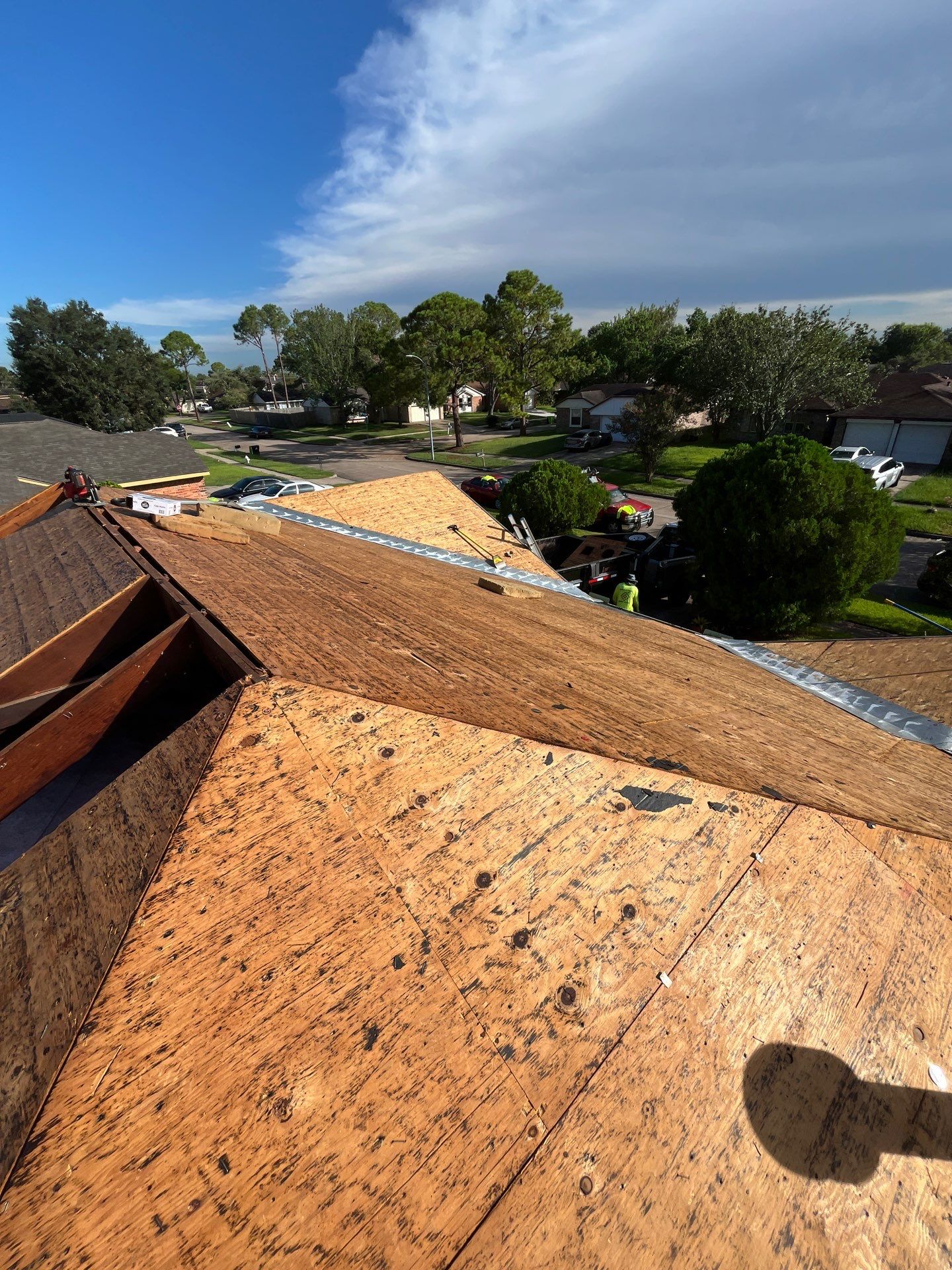 Marine Veteran Reroof Project by Berry Good Roofing 