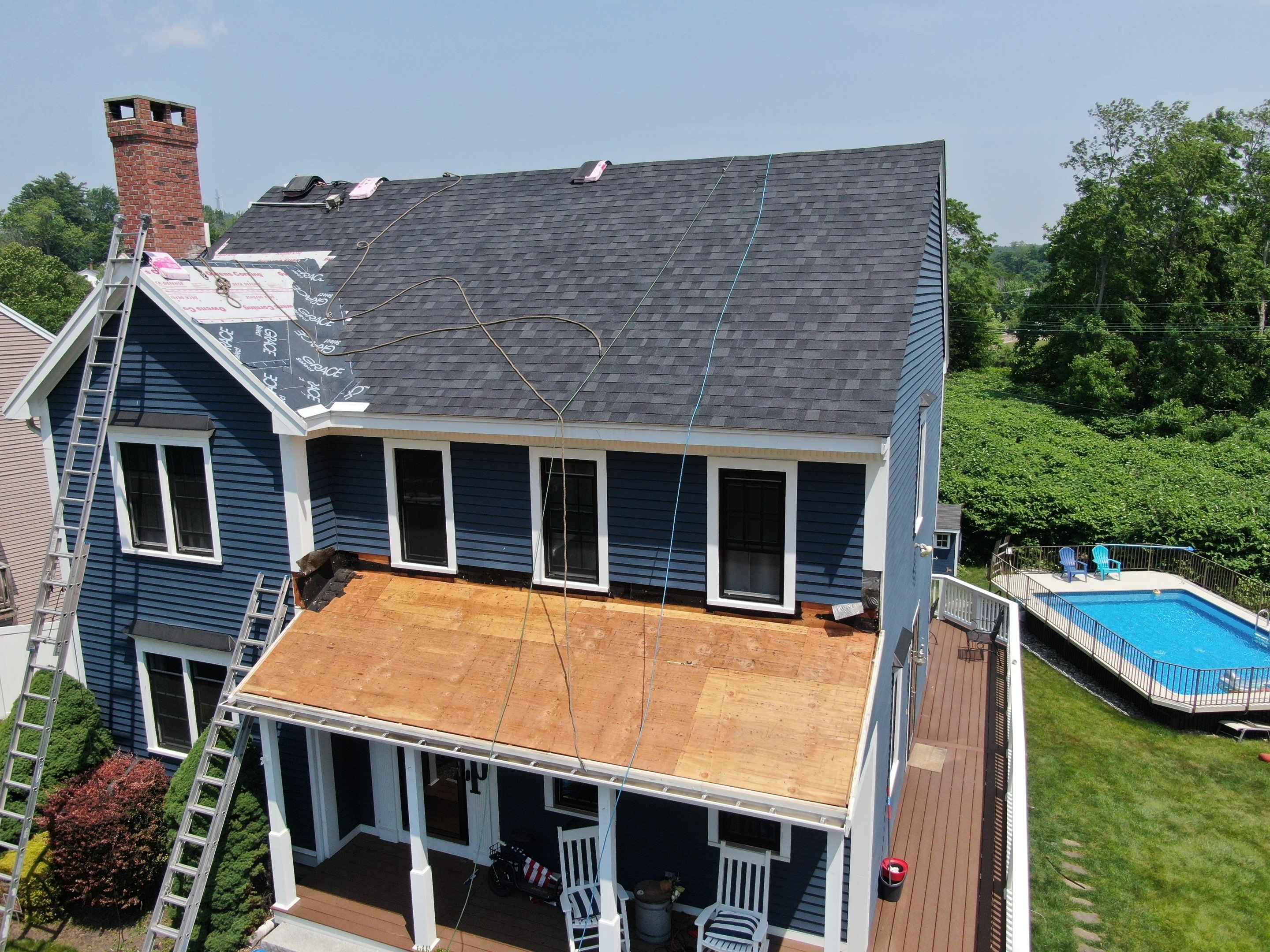 Roof Replacement in Amesbury, MA by Mighty Dog Roofing of Greater Middlesex County