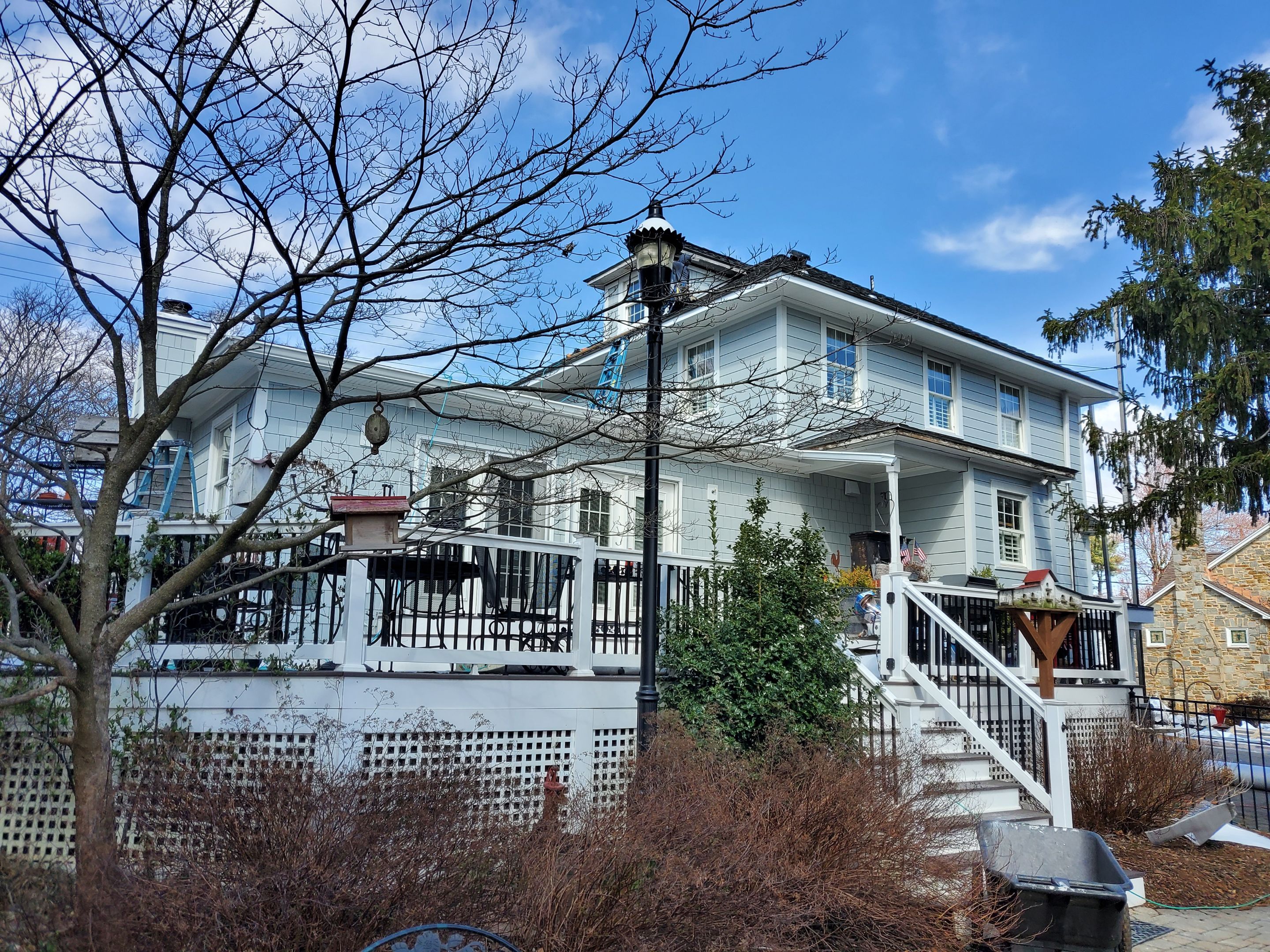 Siding Replacement using James Hardie siding by American Home Contractors
