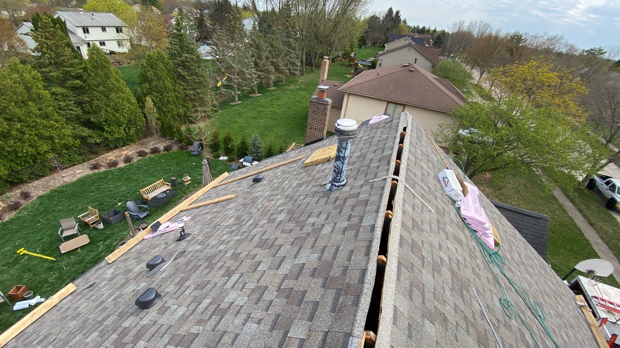Roof Replacement using CertainTeed Landmark by 180 Contractors