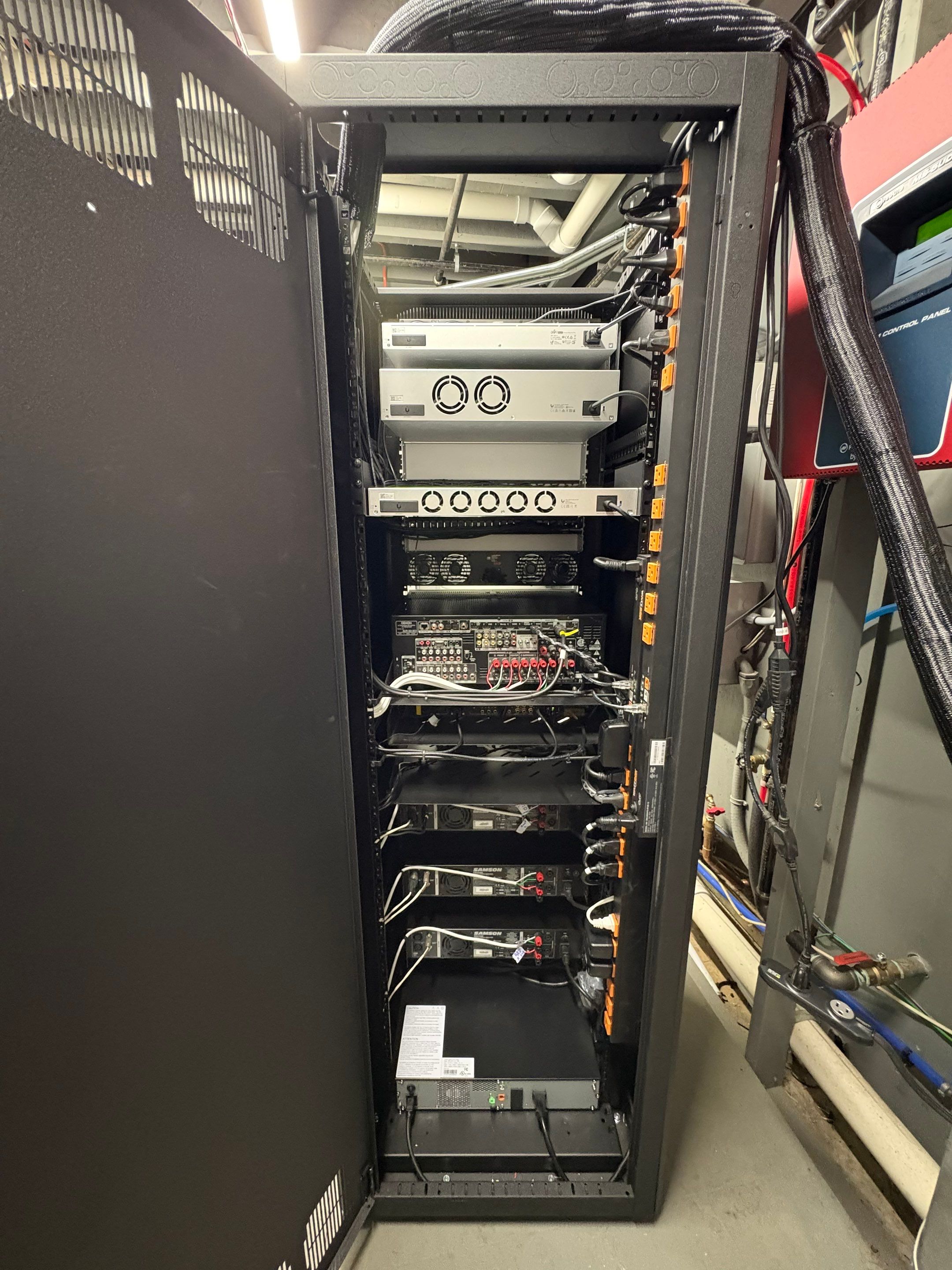 Rack Rebuild, Network & Surveillance Upgrade by Tailored Tech Inc