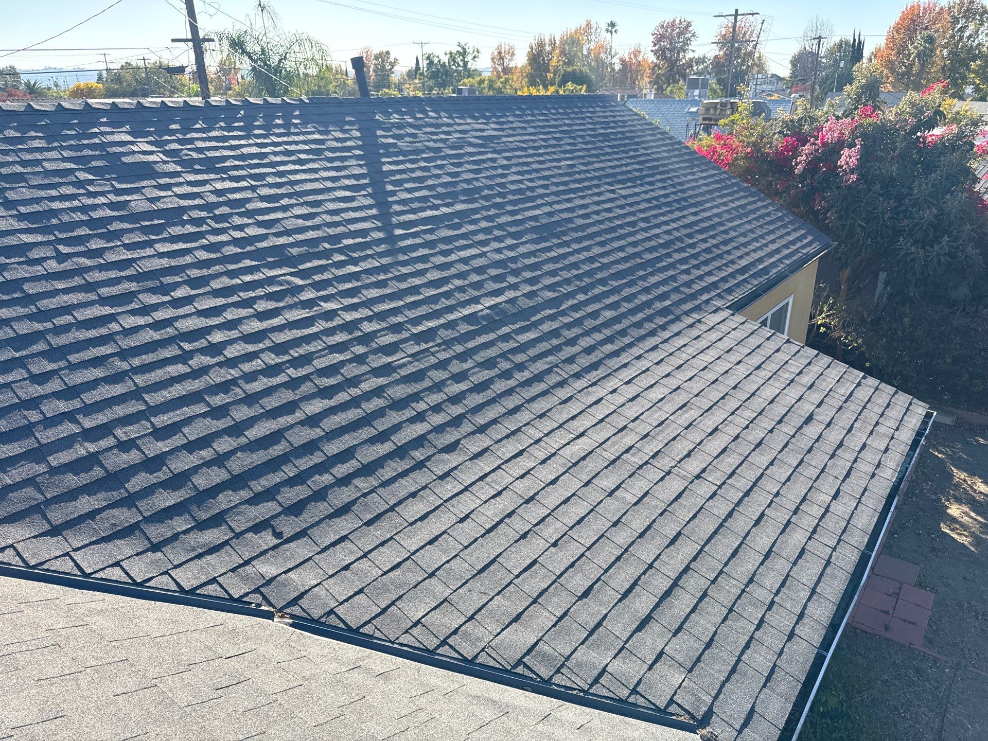 Residential Roofing Installation using Owens Corning Duration Cool Shingles by Hull Brothers Roofing