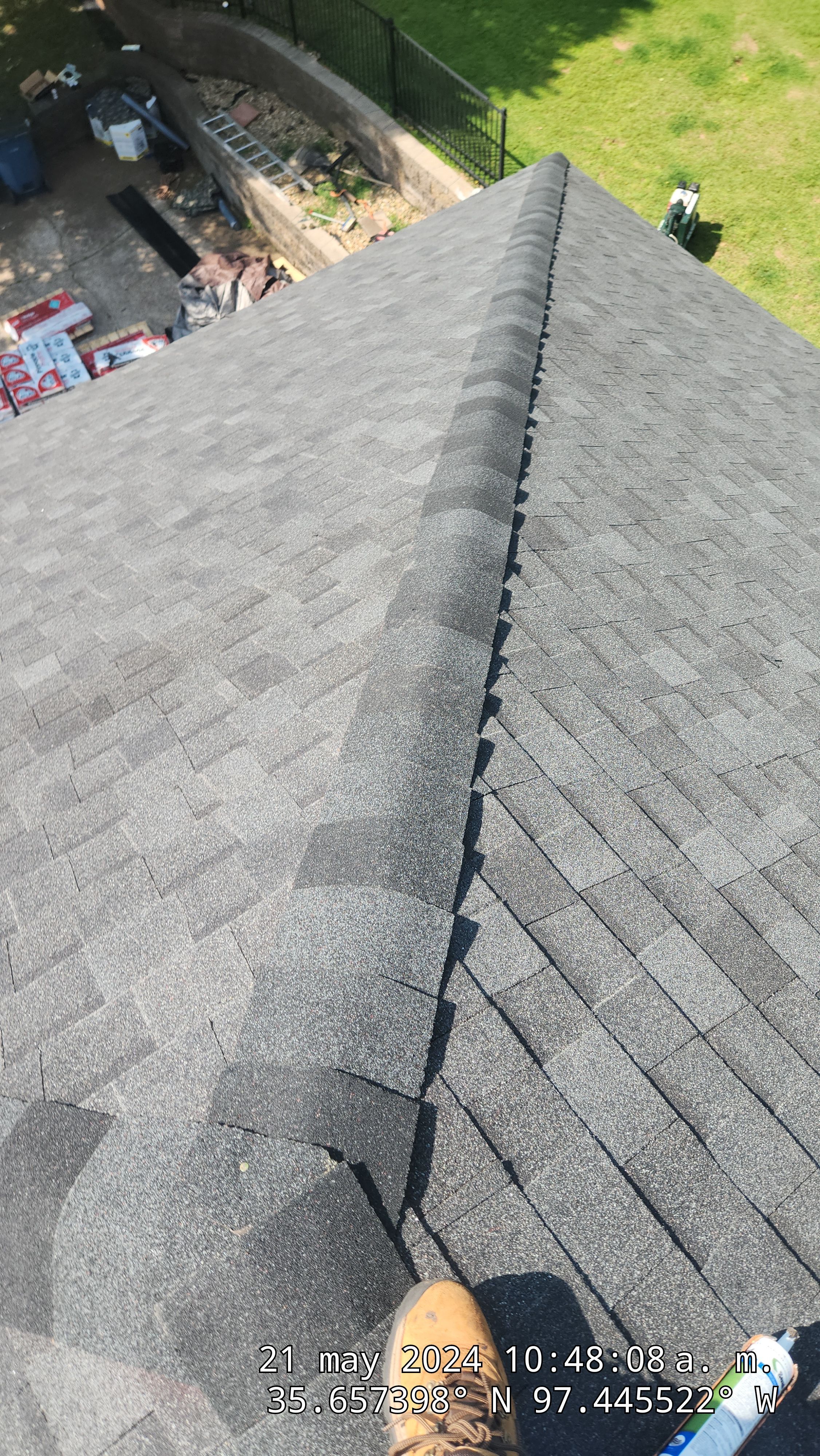 Residential Roofing Installation using Atlas by Castillo Roofing