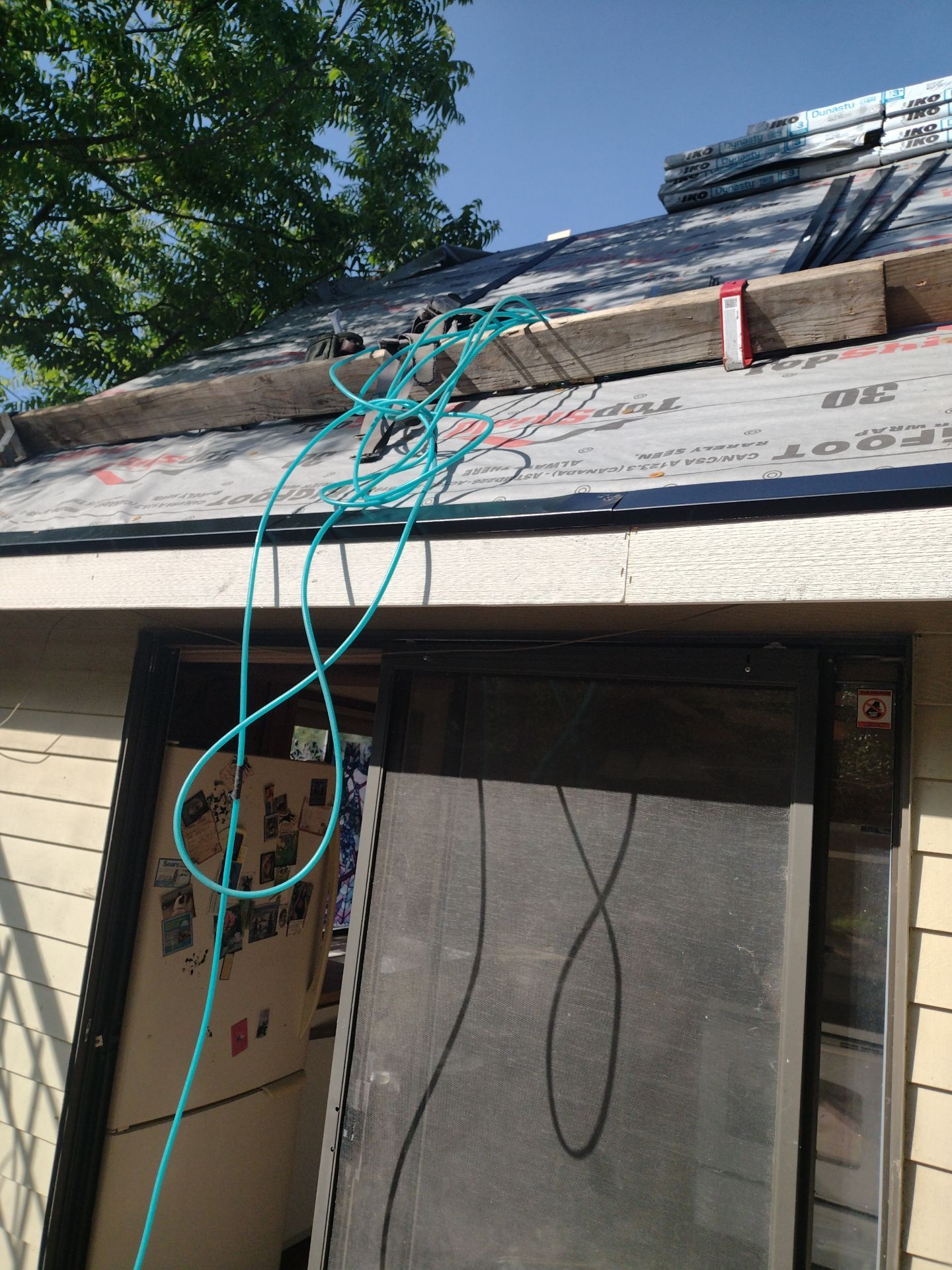 Residential Roofing Installation using IKO Dynasty (Color: Granite Black) by Orezona Building & Roofing Company, Inc.