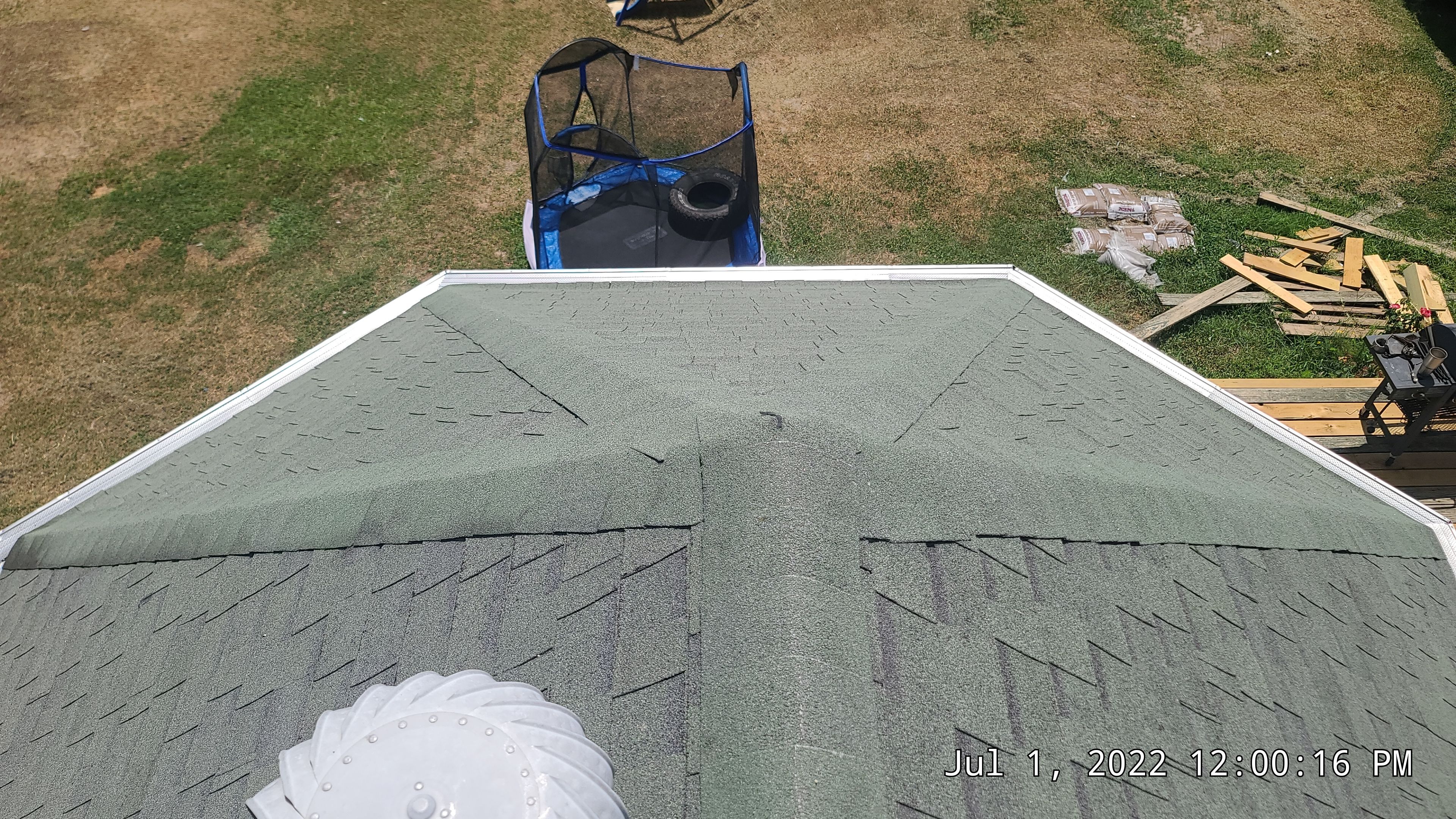 Residential Roofing Installation using Malarkey Highlander NEX by Hostetler Roofing