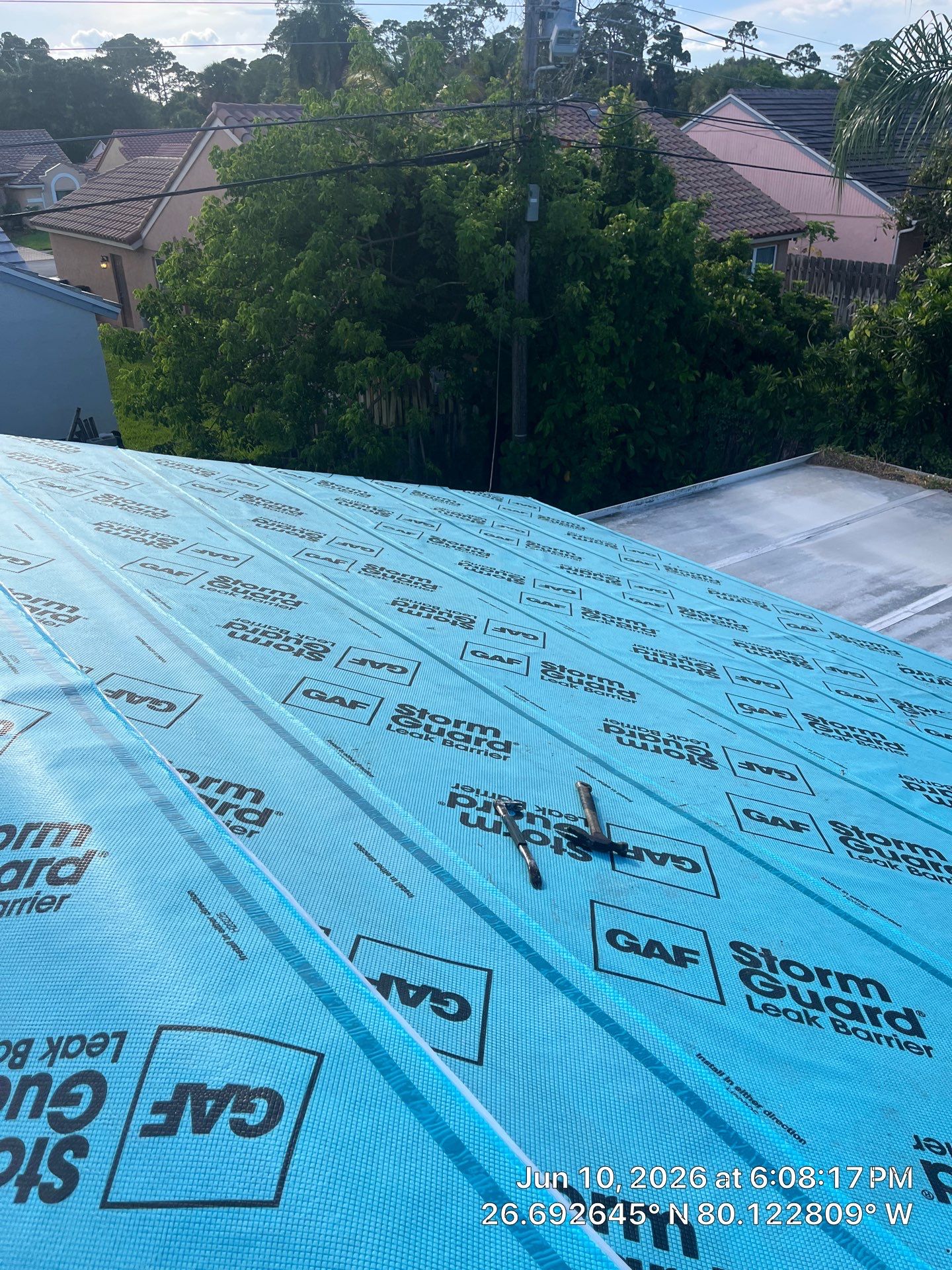 Residential Roofing Installation using GAF by BLUES BROTHERS ROOFING