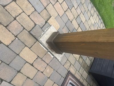 Paver Re-Leveling in Raritan, NJ — Gallo Bros job photo