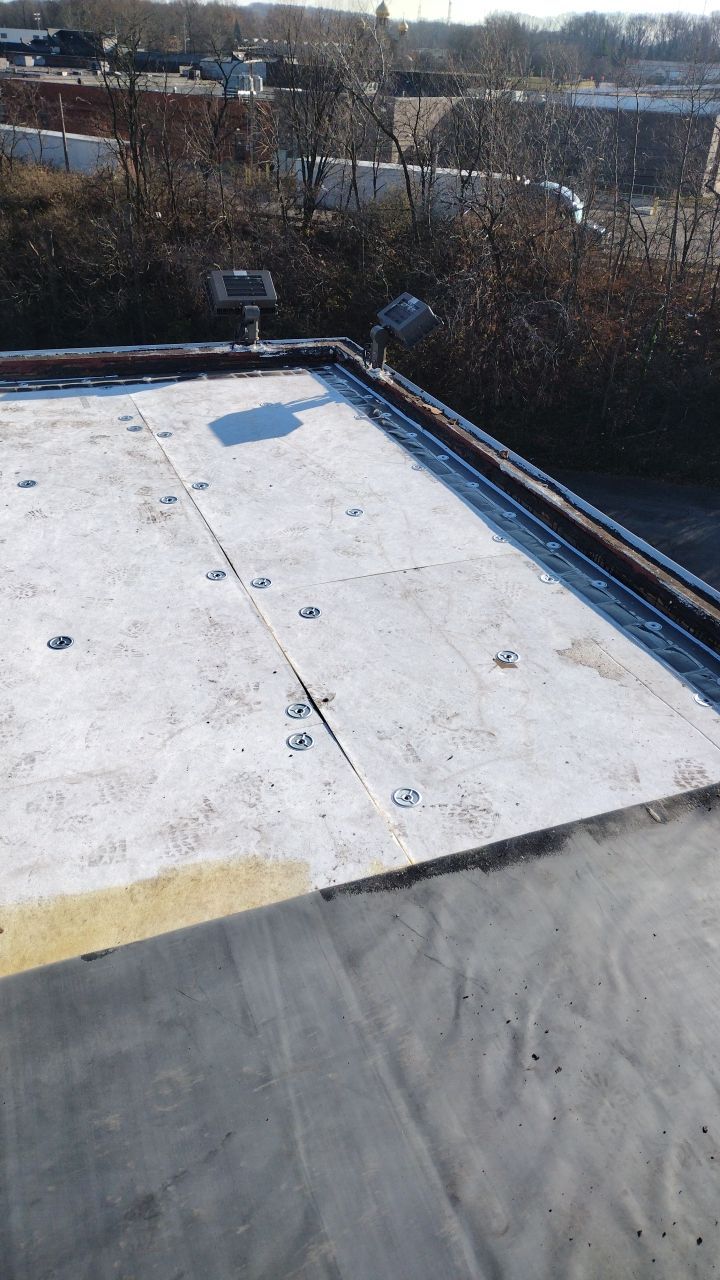Commercial flat roof parma by Absolute Roofing and Construction