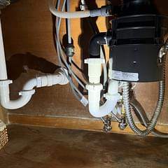 Kitchen sink repipe with new water valves by Elite Trade Services LLC