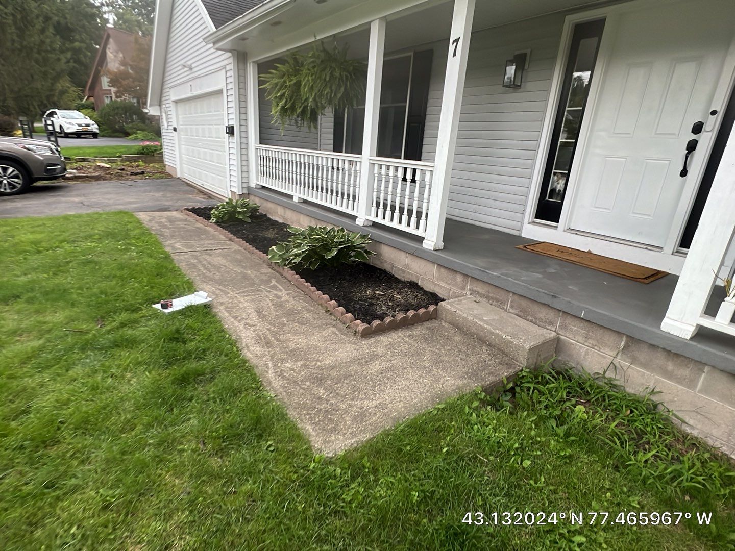 Broom Finish Walkway  by NG Masonry & Construction LLC