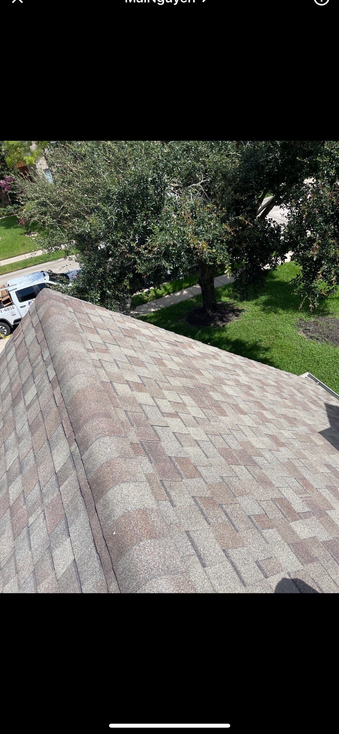 Residential Roofing Repair using Owen's Corning Duration (Lifetime) Shingles by Roof Repair Company