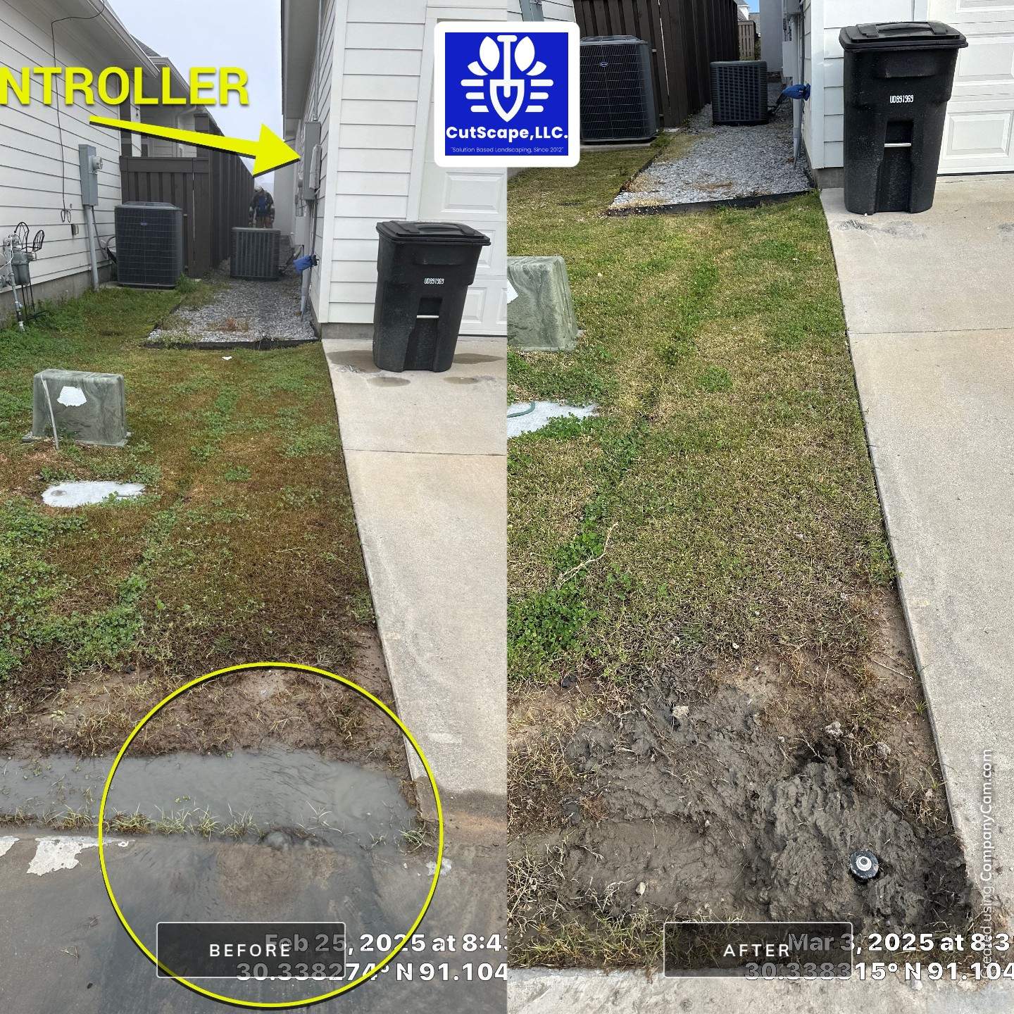 IRRIGATION: -Start up -Shutdown -Install -Repair -Replace using IRRIGSAITON: Materials by CutScape, LLC.