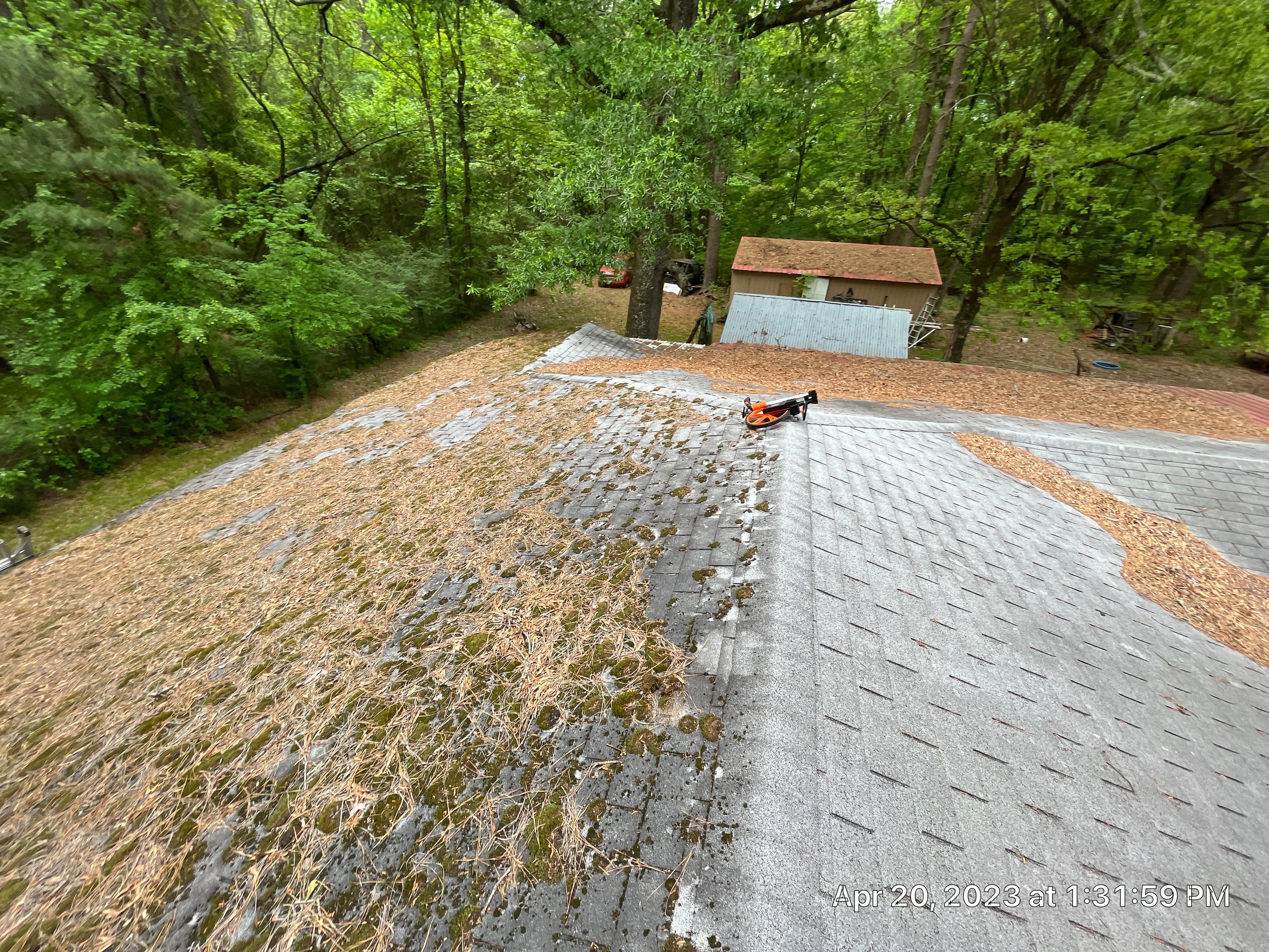 Residential Shingle Reroof using 29 gauge metal by Hostetler Roofing