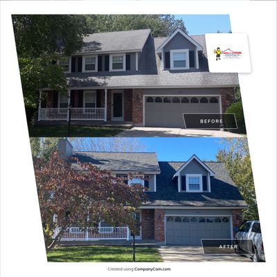 Roof Replacement with upgraded needed ventilation using Malarkey Highlander Storm Grey