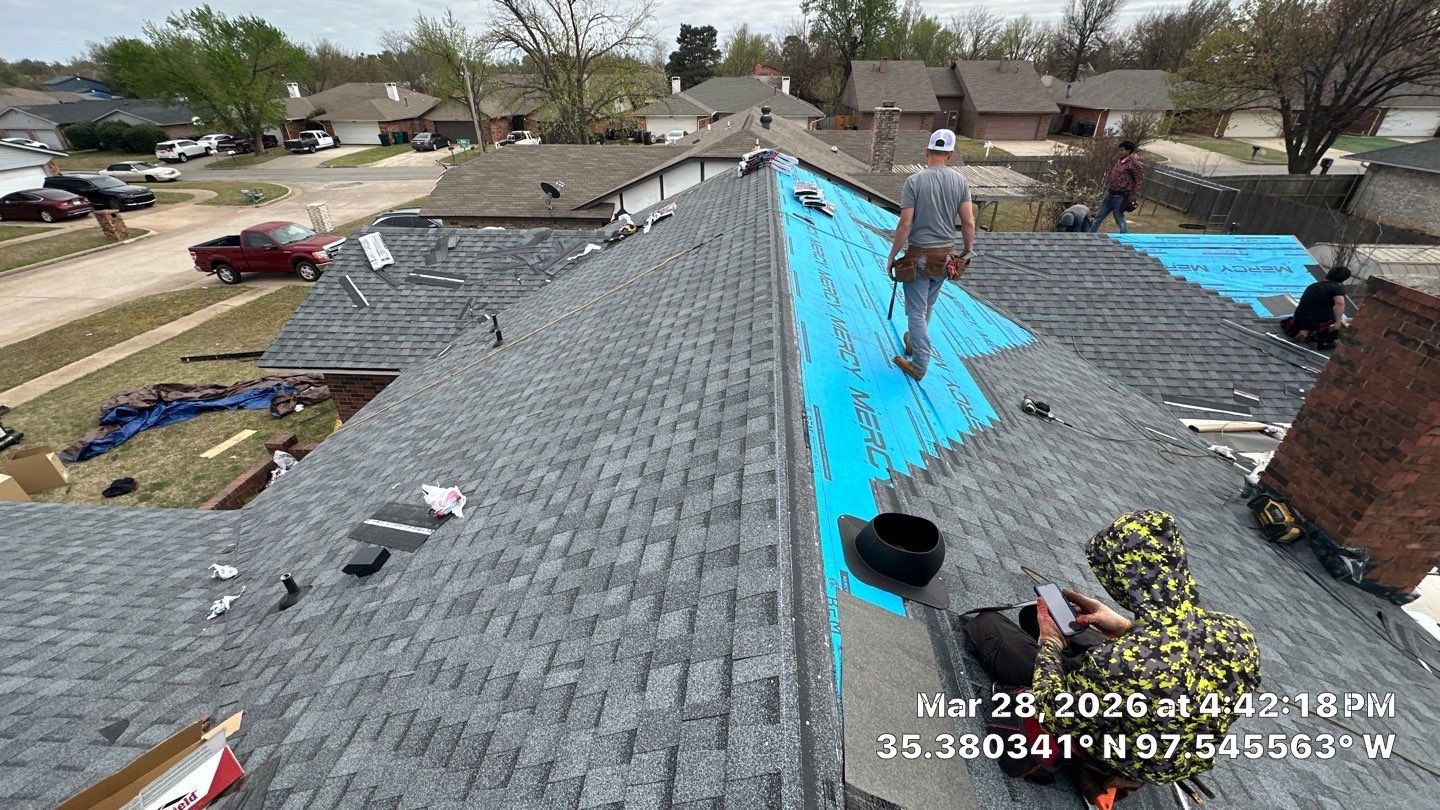 Project in Oklahoma City by Icon Roofing And Construction