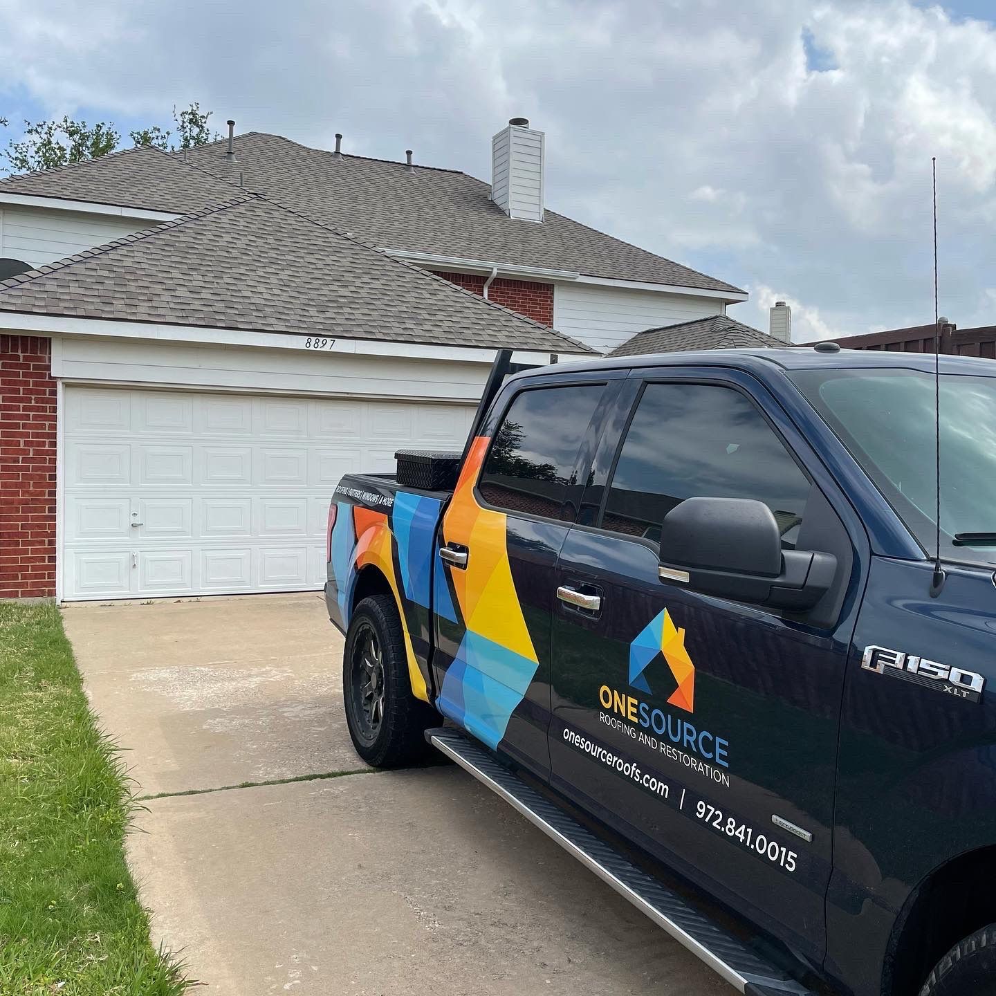 Residential Roofing Installation using GAF Timberline HDZ Weathered Wood by OneSource Roofing and Restoration