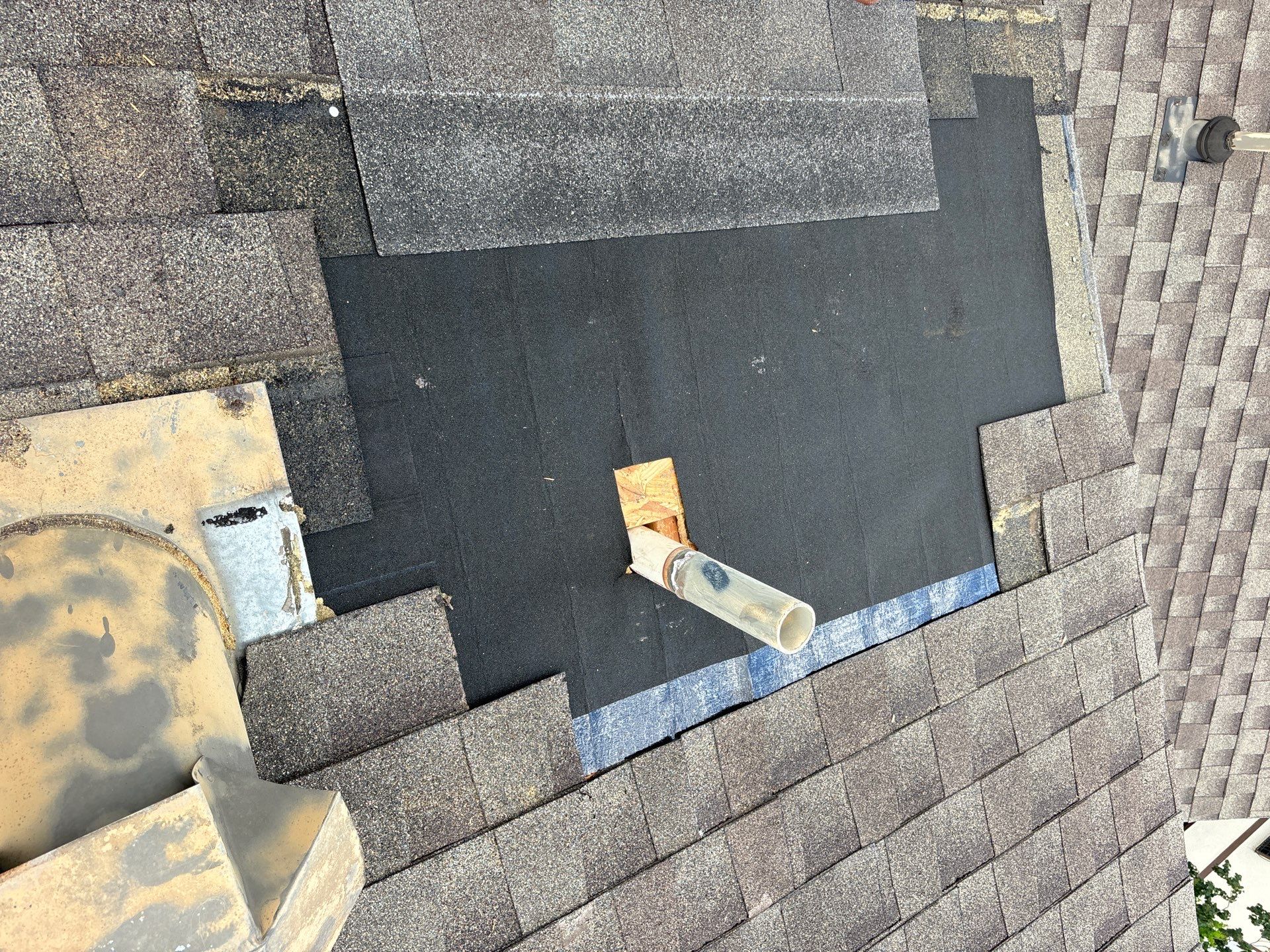 Hail Damage using Owen's Corning Duration (Lifetime) Shingles by Roof Repair Company
