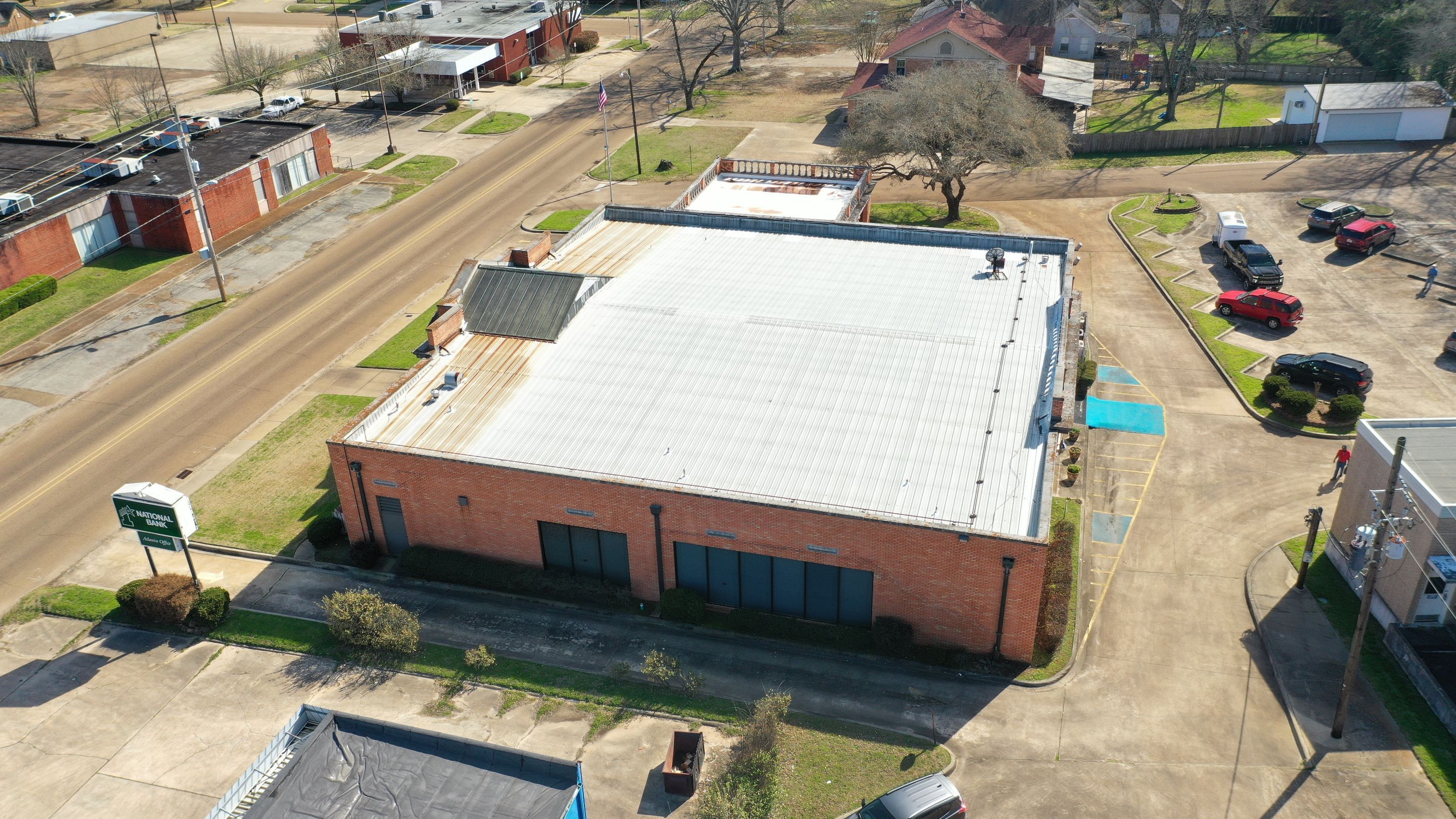 Commercial Roofing Installation using 50 mil PVC by Hostetler Roofing
