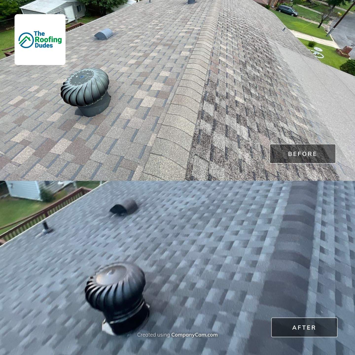 Residential Roofing Installation using Architectural Shingles by The Roofing Dudes