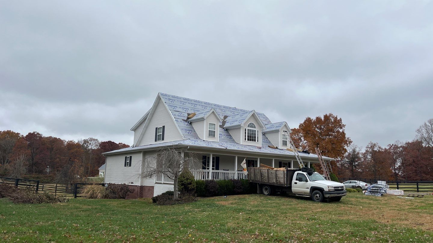 Residential Roof Installation by KISH RESTORATION 