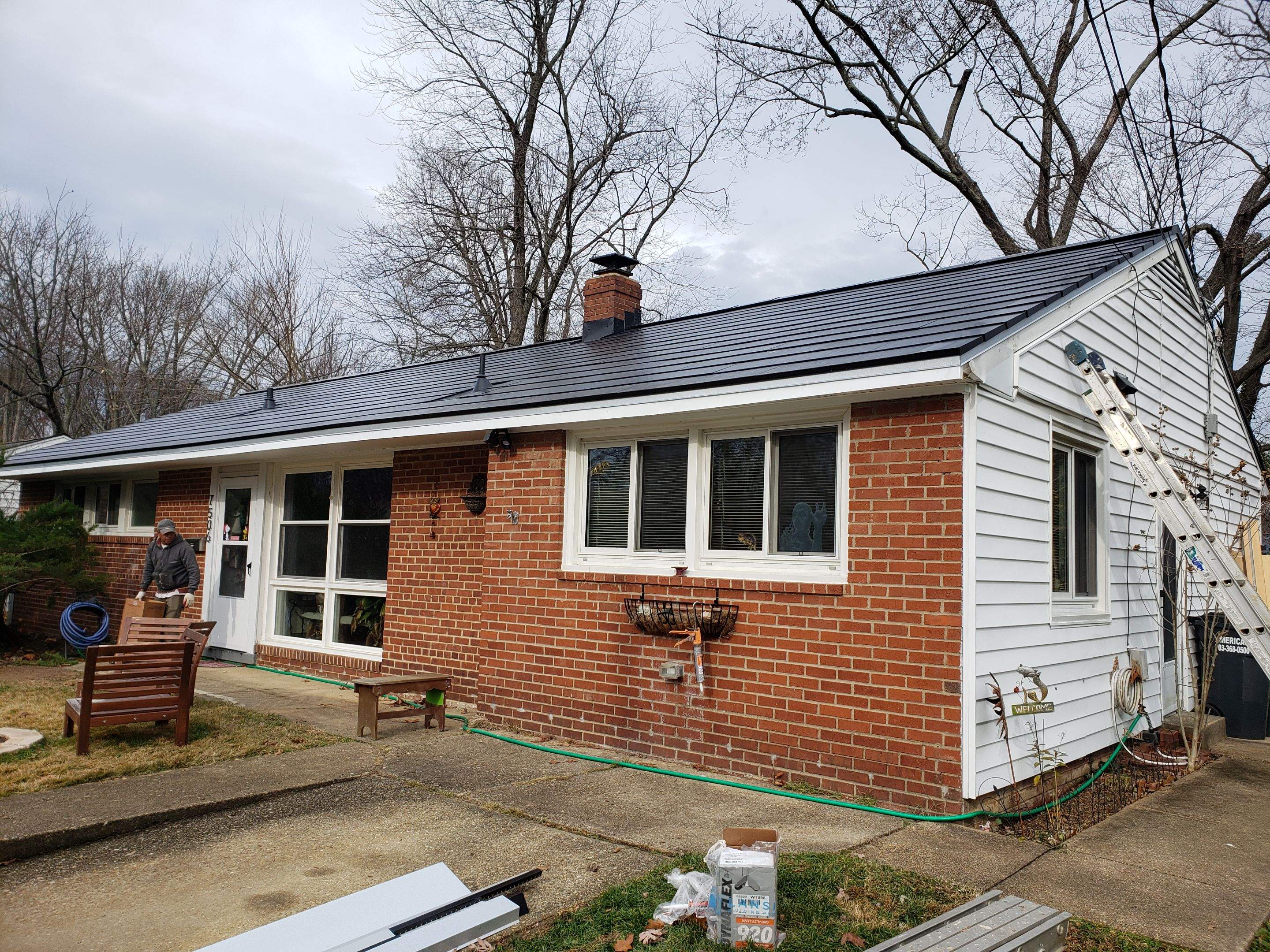 Tesla Solar Glass by American Home Contractors