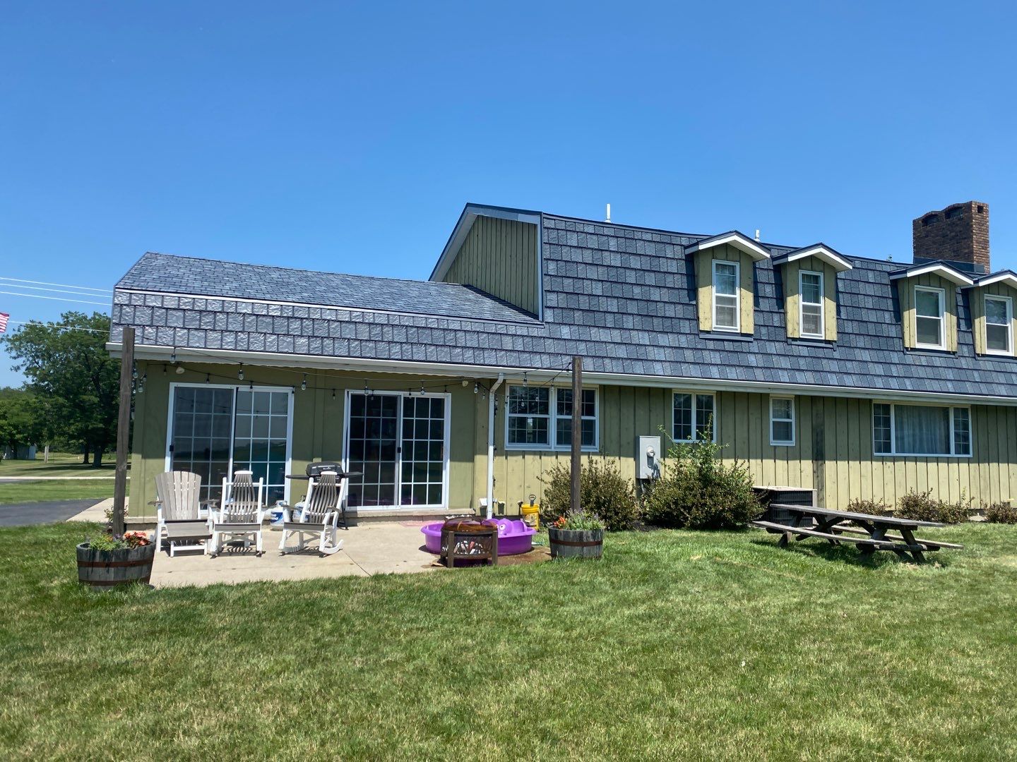 EDCO Slate Style Metal Shingle Roof in Van Wert, Ohio by 4Ever Metal Roofing