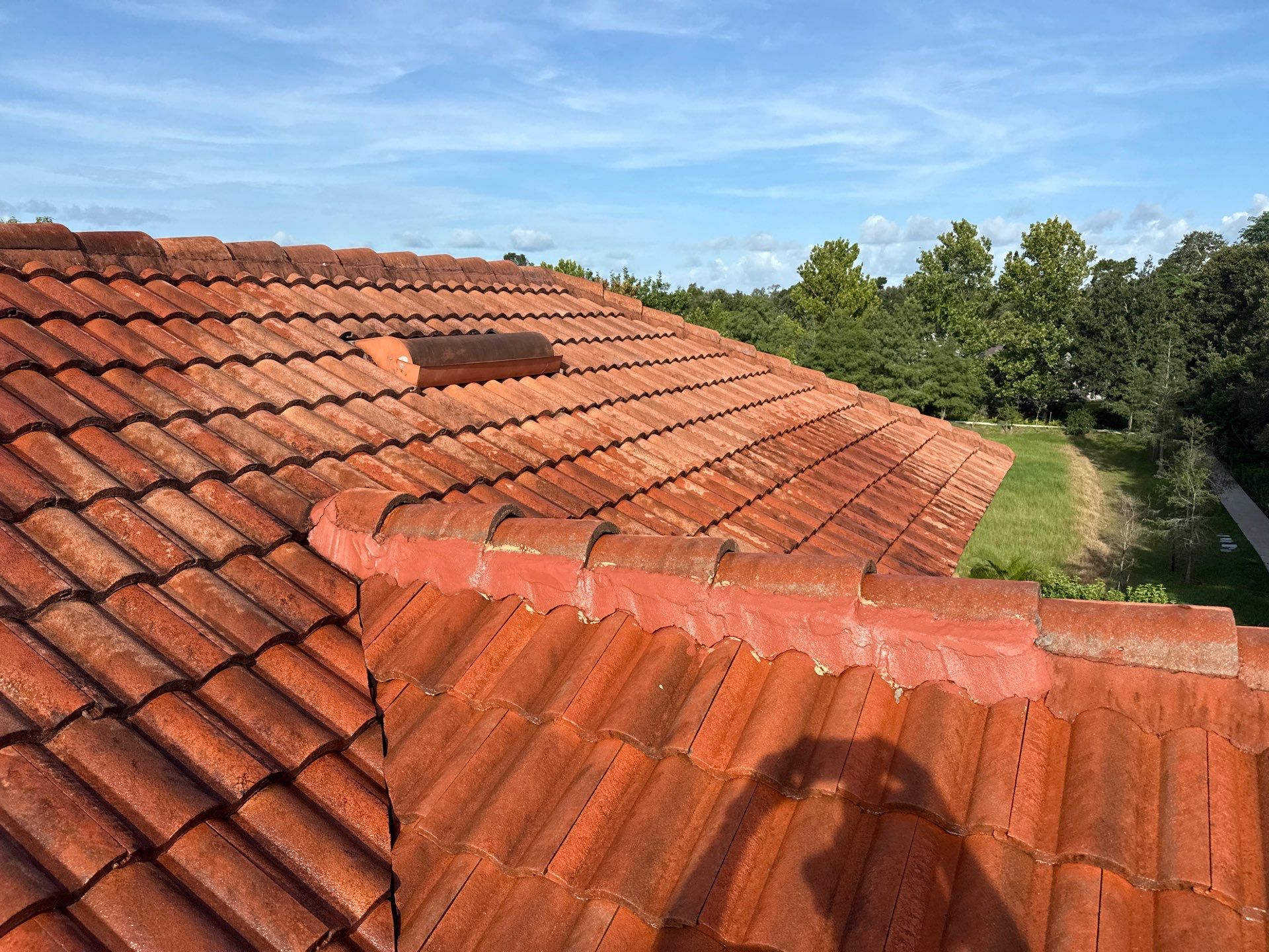 Soft Wash Tile Roof Cleaning in Sonoma Community, Sarasota, FL by Sunshine AquaWash