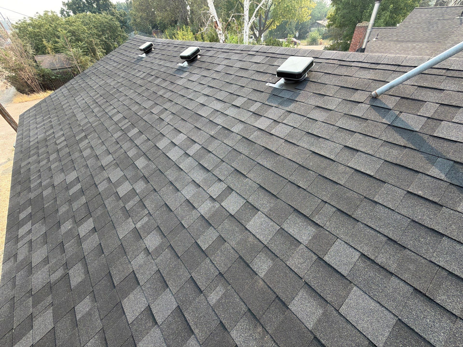 Parma Residential Roof Replacement with Gray Architectural Shingles by Olive Roofing