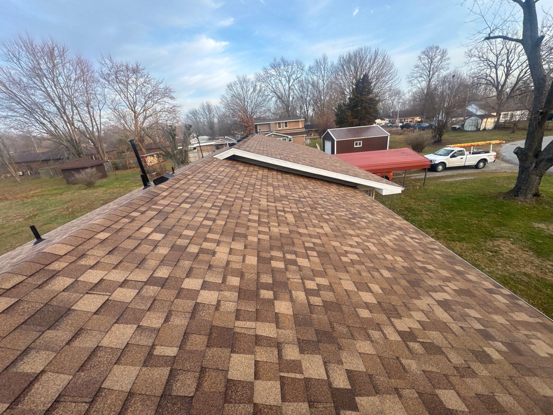 Residential Roofing Install - Atlas Pinnacle Pristine Shingles - Color Morning Harvest  by Titan Commercial & Residential Roofing 