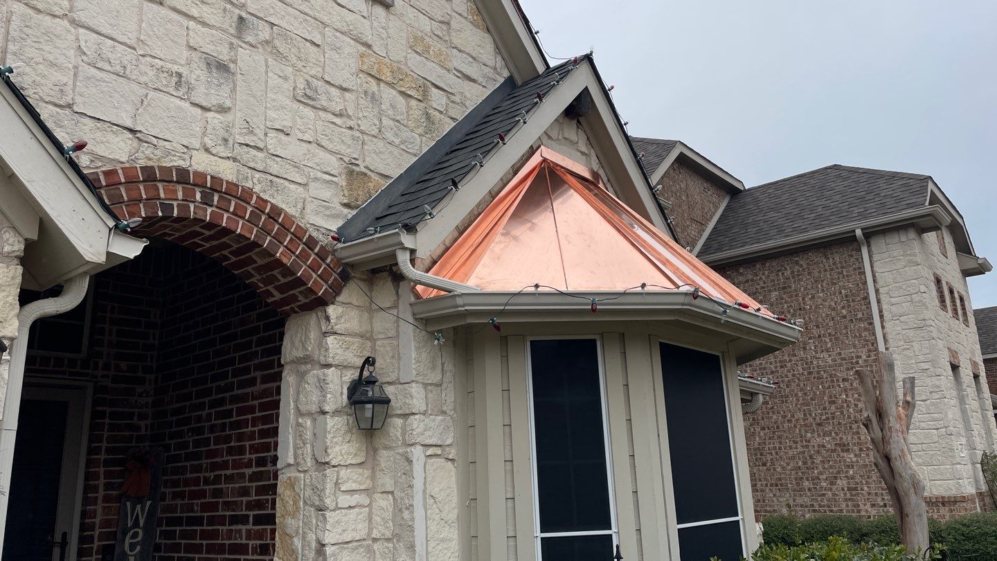 Copper Bay window by Springtree Restoration 