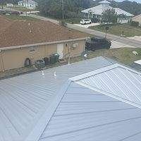 24ga 1" Nail-Strip Mill Finish by Total Roofing System The Metal Roof Experts