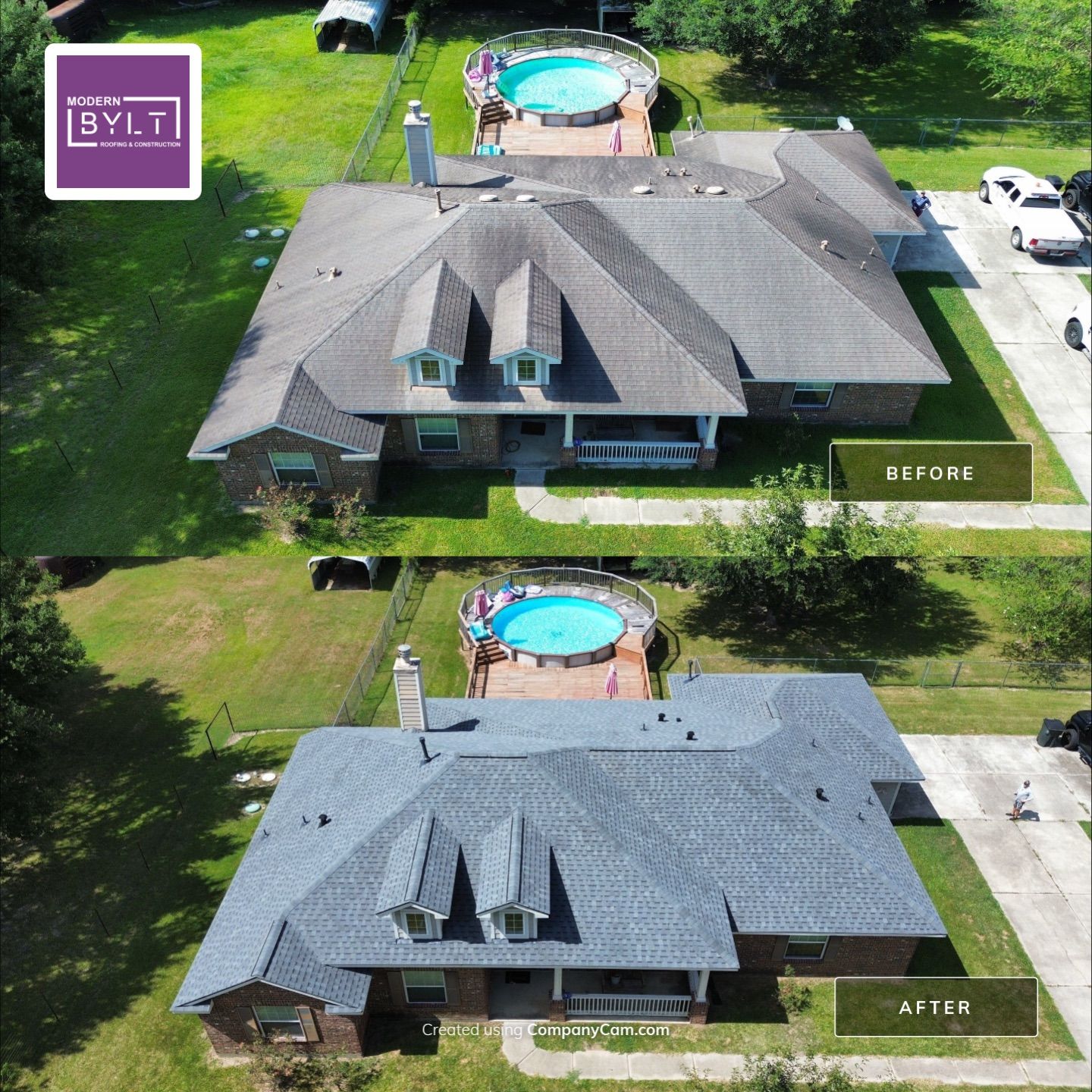 Crosby Roof Replacement by Modern BYLT Roofing & Construction