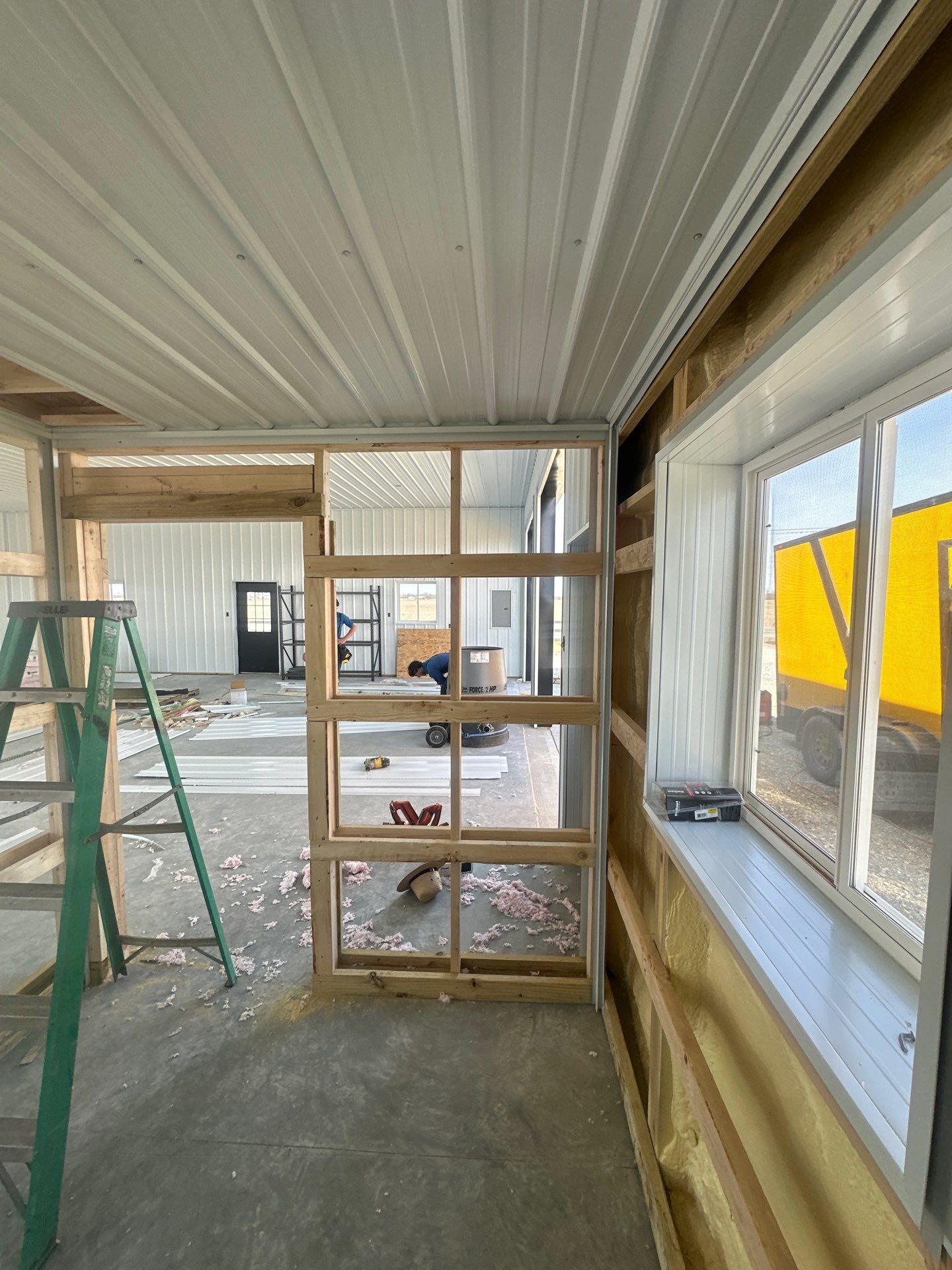 40'x40'x12' Garage by The Barn Builders 