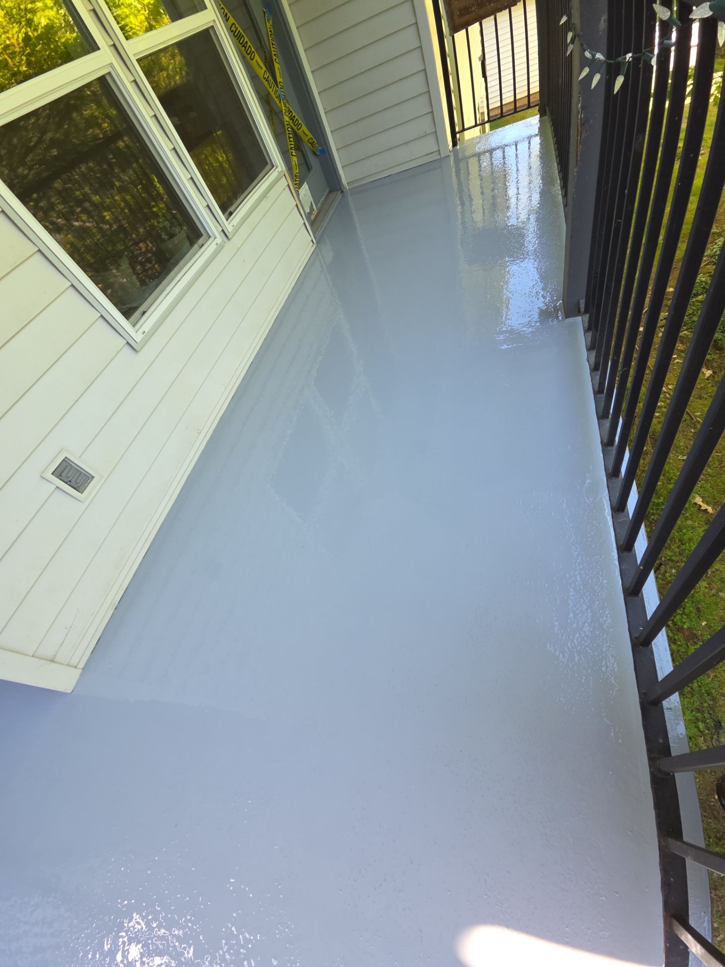 Wood Balcony Repairs and SIKA Pedestrian Deck Coating in Corvallis by BEST Roofing & Waterproofing