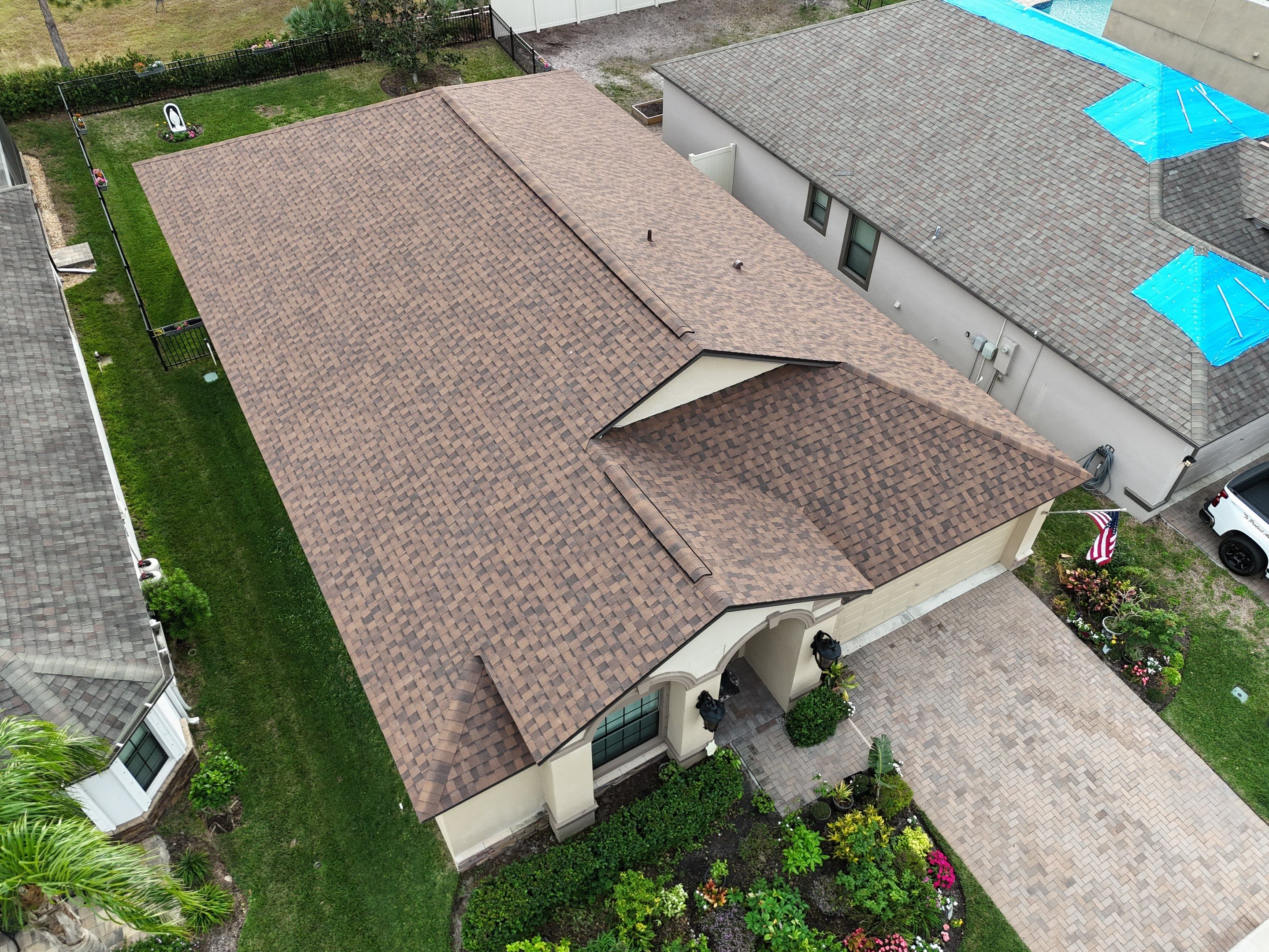 Roof Replacement in Ruskin FL. by Steadfast Roofing 